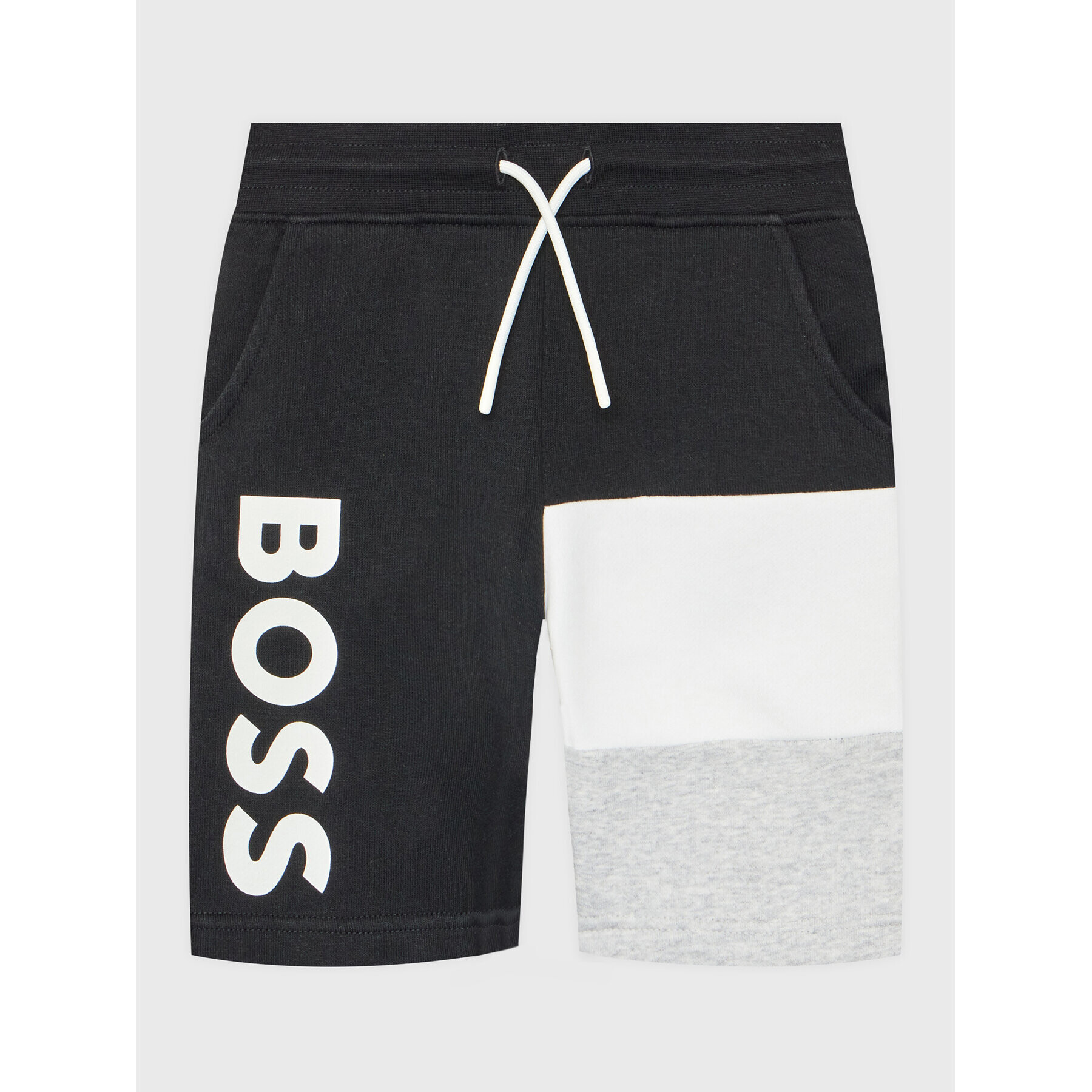 Boss Спортни шорти J24826 D Черен Regular Fit - Pepit.bg
