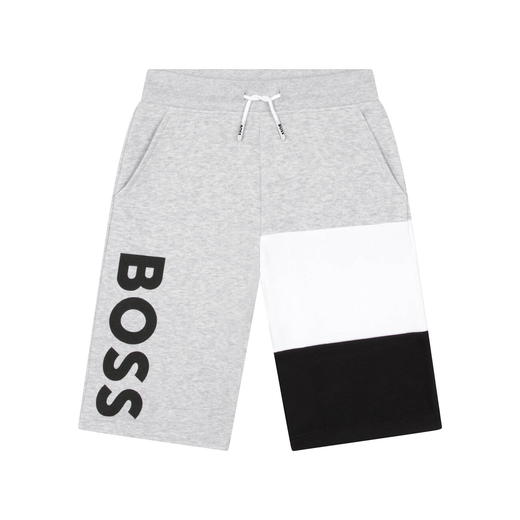 Boss Спортни шорти J24826 M Сив Regular Fit - Pepit.bg