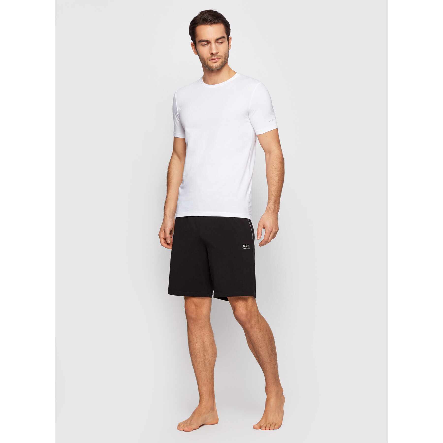 Boss Спортни шорти Mix&Match 50383960 Черен Regular Fit - Pepit.bg