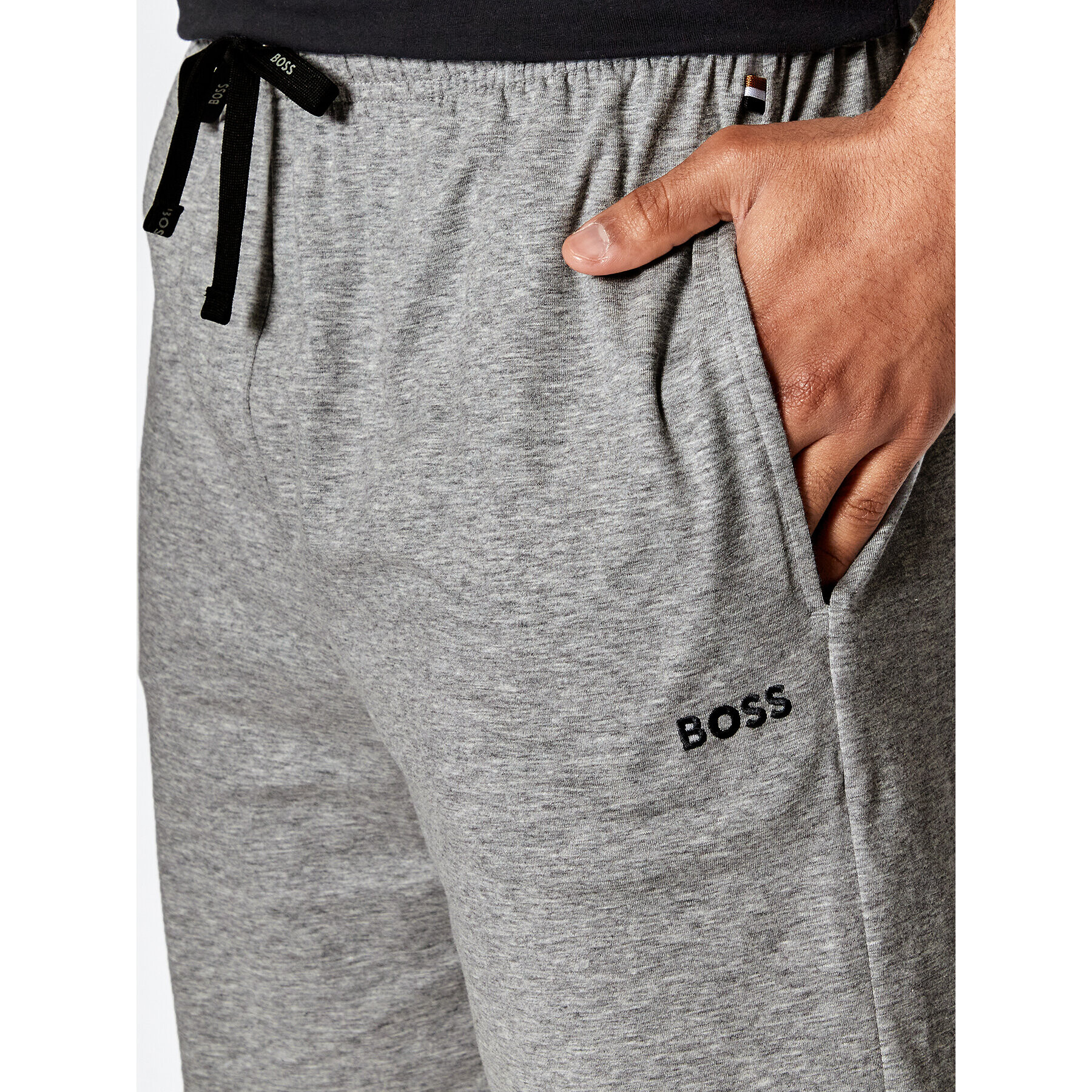 Boss Спортни шорти Mix&Match 50469561 Сив Regular Fit - Pepit.bg