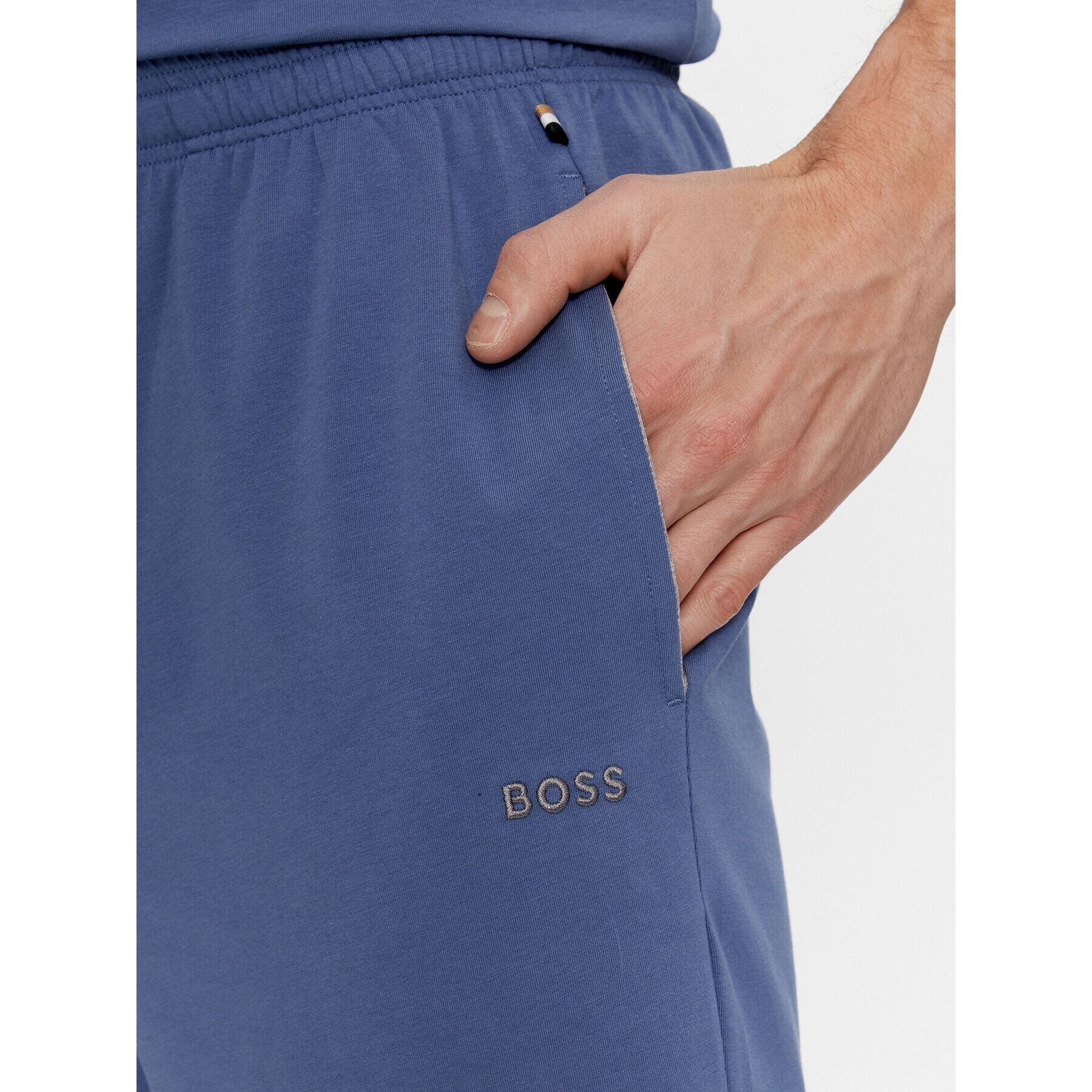 Boss Спортни шорти Mix&Match Short Cw 50515314 Син Regular Fit - Pepit.bg