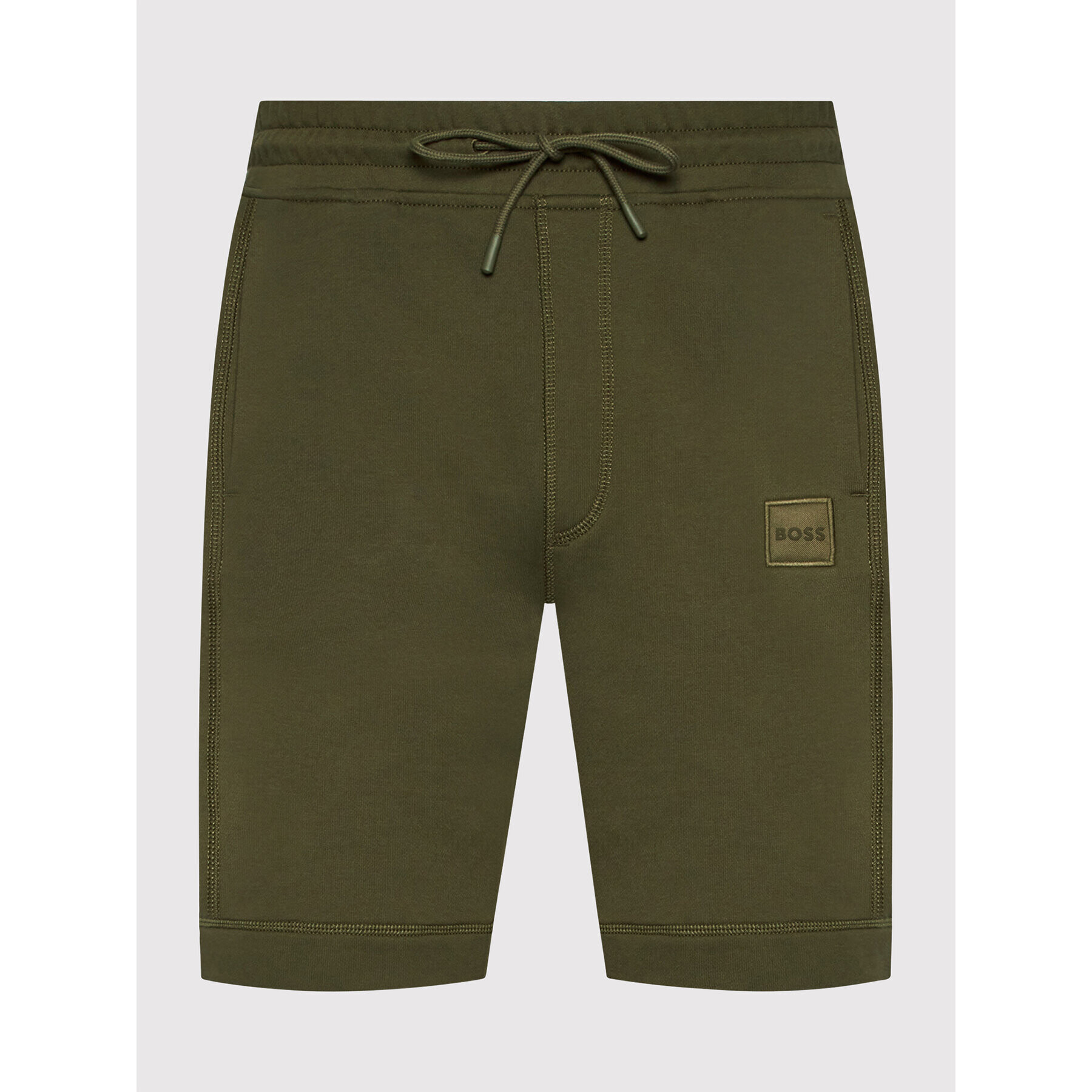 Boss Спортни шорти Sewalk 50468454 Зелен Regular FIt - Pepit.bg