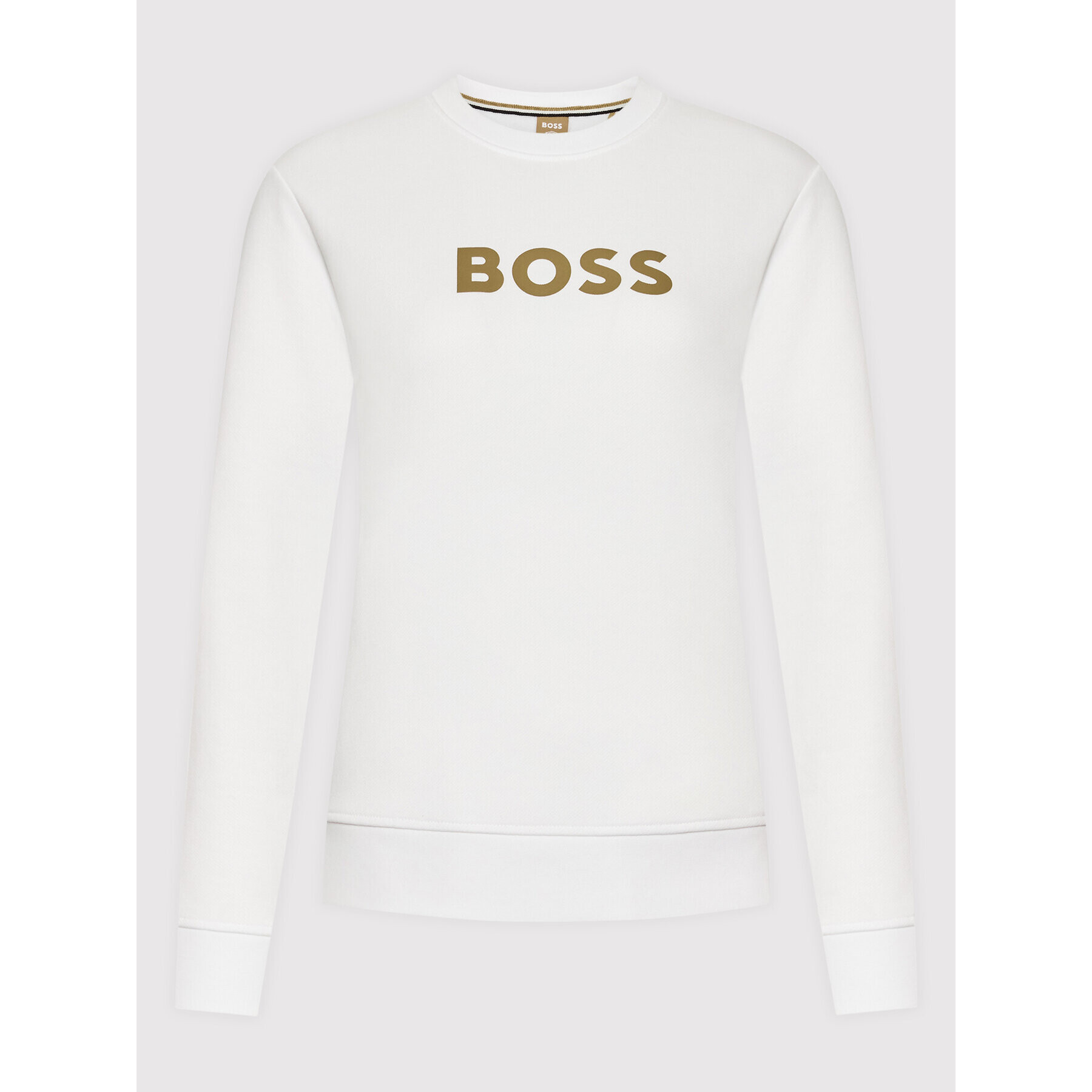 Boss Суитшърт 50468357 Бял Regular Fit - Pepit.bg