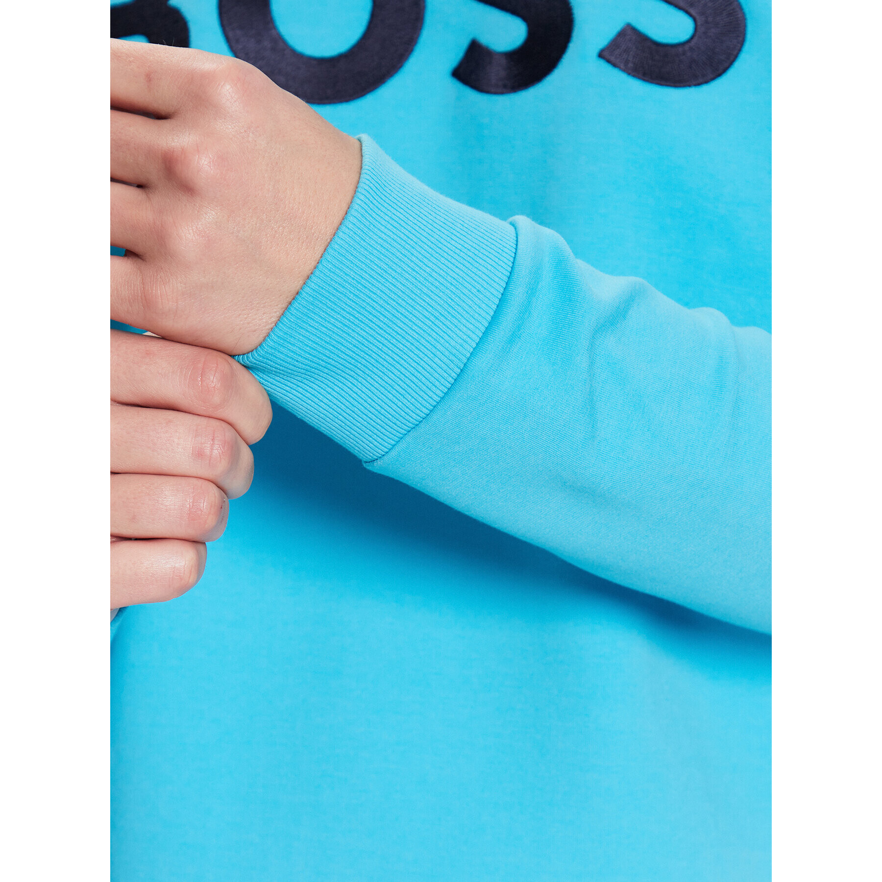 Boss Суитшърт 50482898 Син Relaxed Fit - Pepit.bg