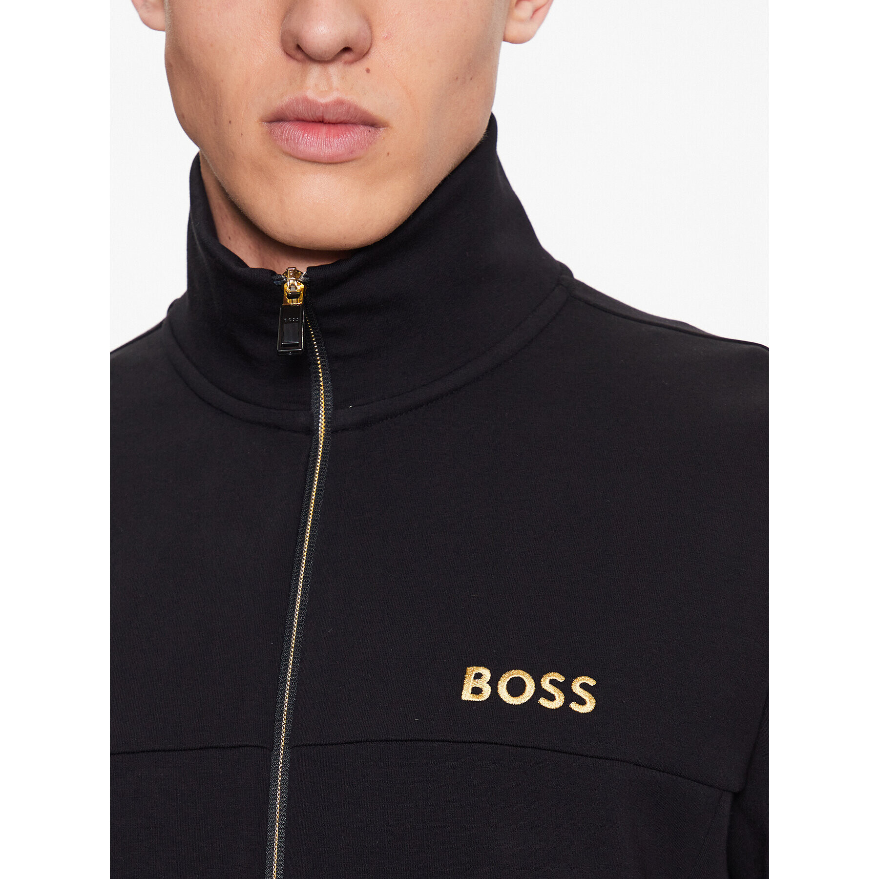 Boss Суитшърт 50482899 Черен Relaxed Fit - Pepit.bg