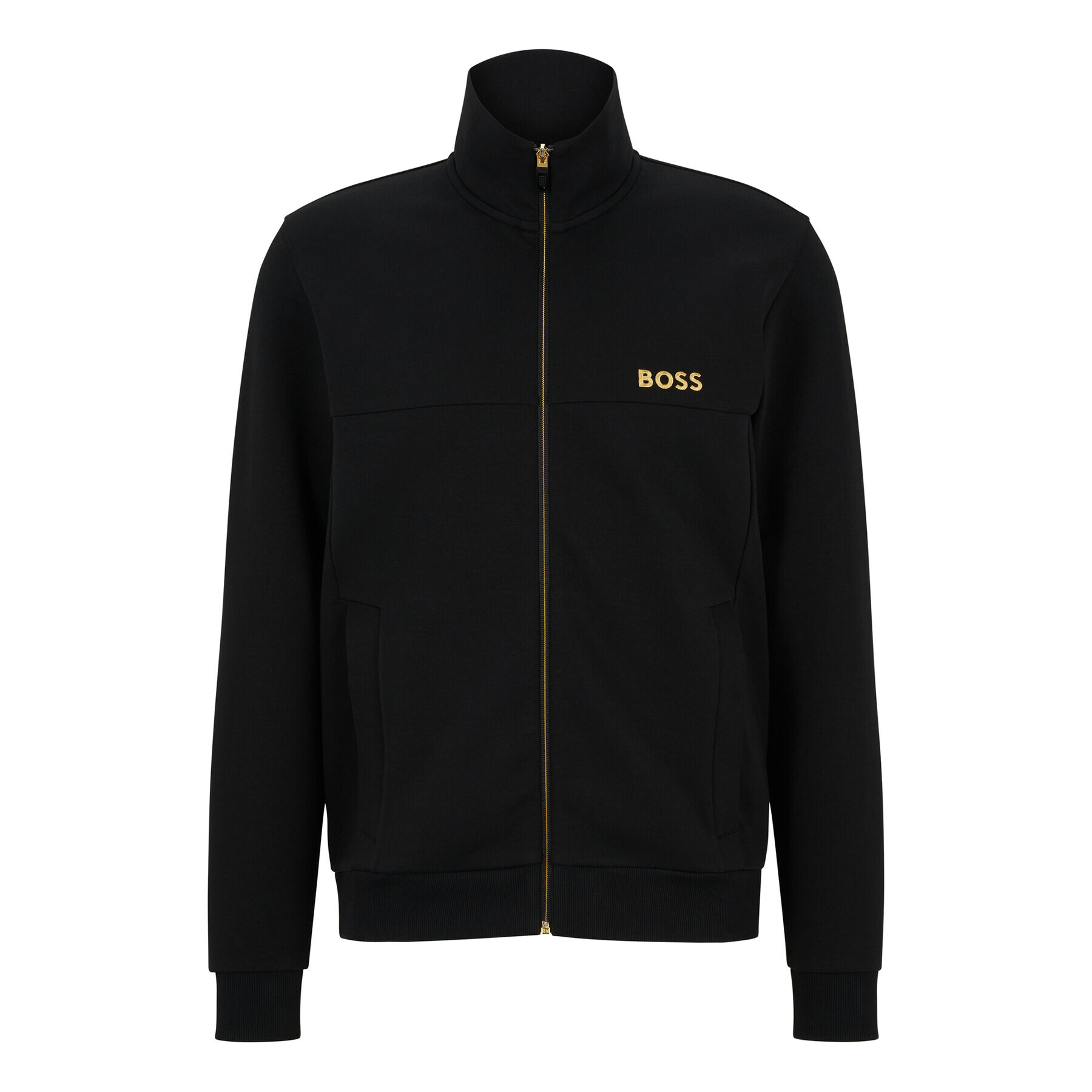 Boss Суитшърт 50482899 Черен Relaxed Fit - Pepit.bg