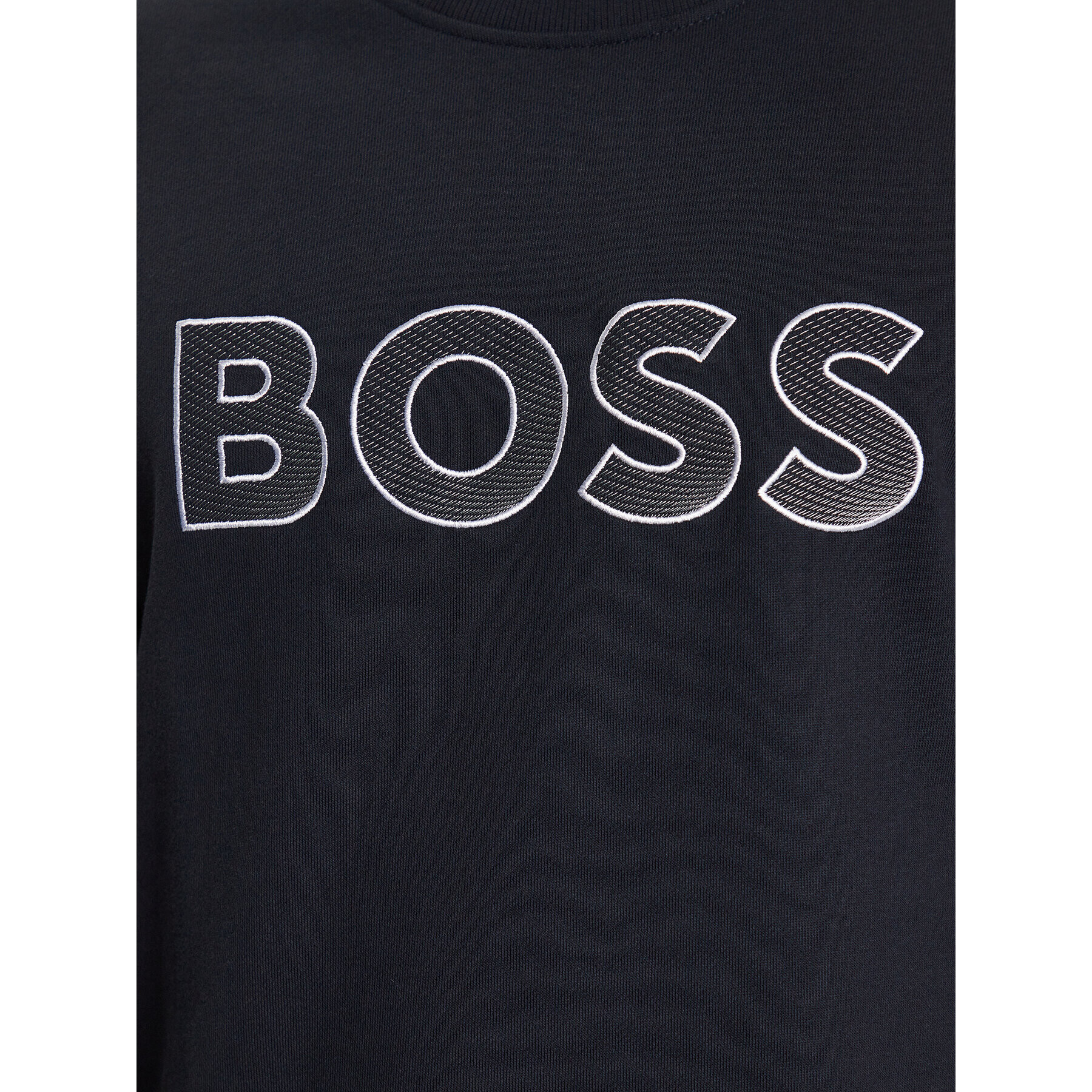 Boss Суитшърт Salbo 50483018 Тъмносин Regular Fit - Pepit.bg