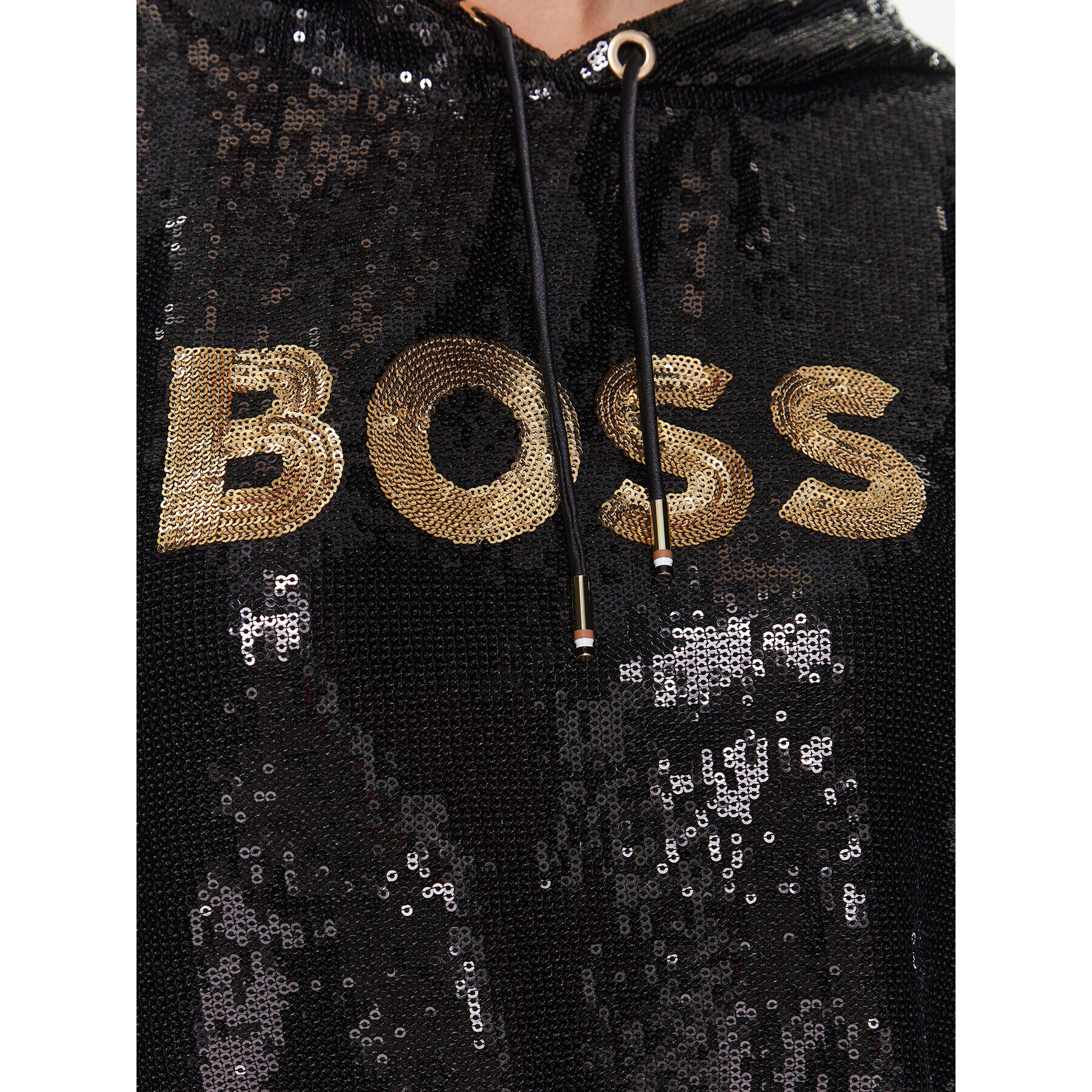 Boss Суитшърт 50483049 Черен Relaxed Fit - Pepit.bg