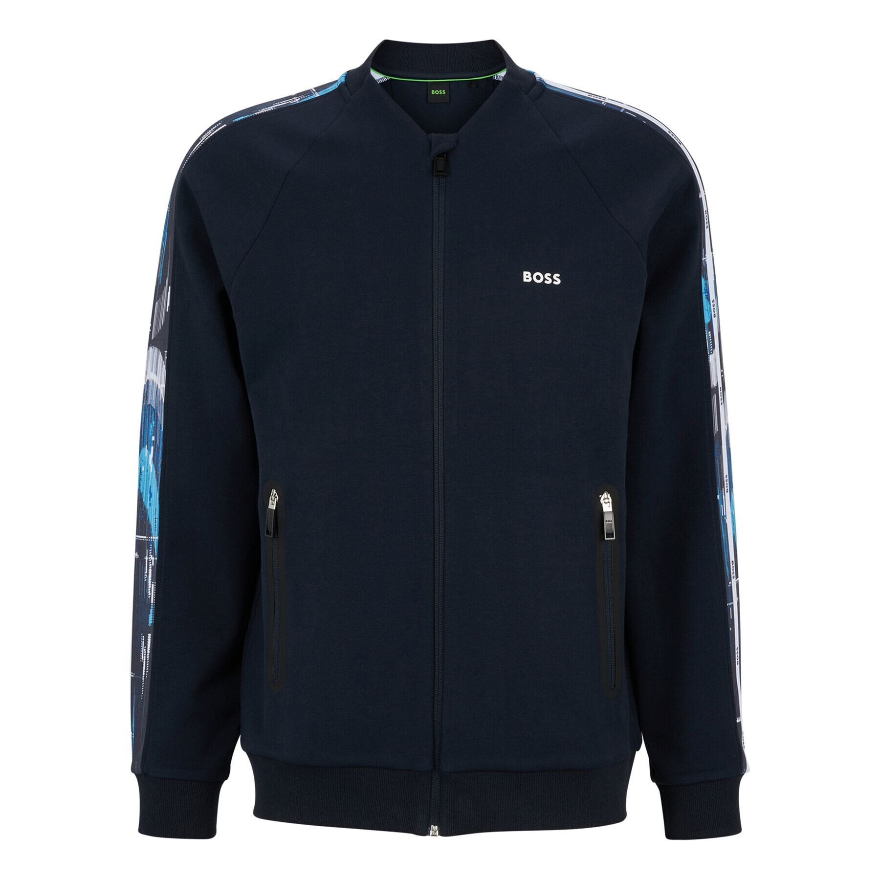 Boss Суитшърт 50483951 Тъмносин Relaxed Fit - Pepit.bg