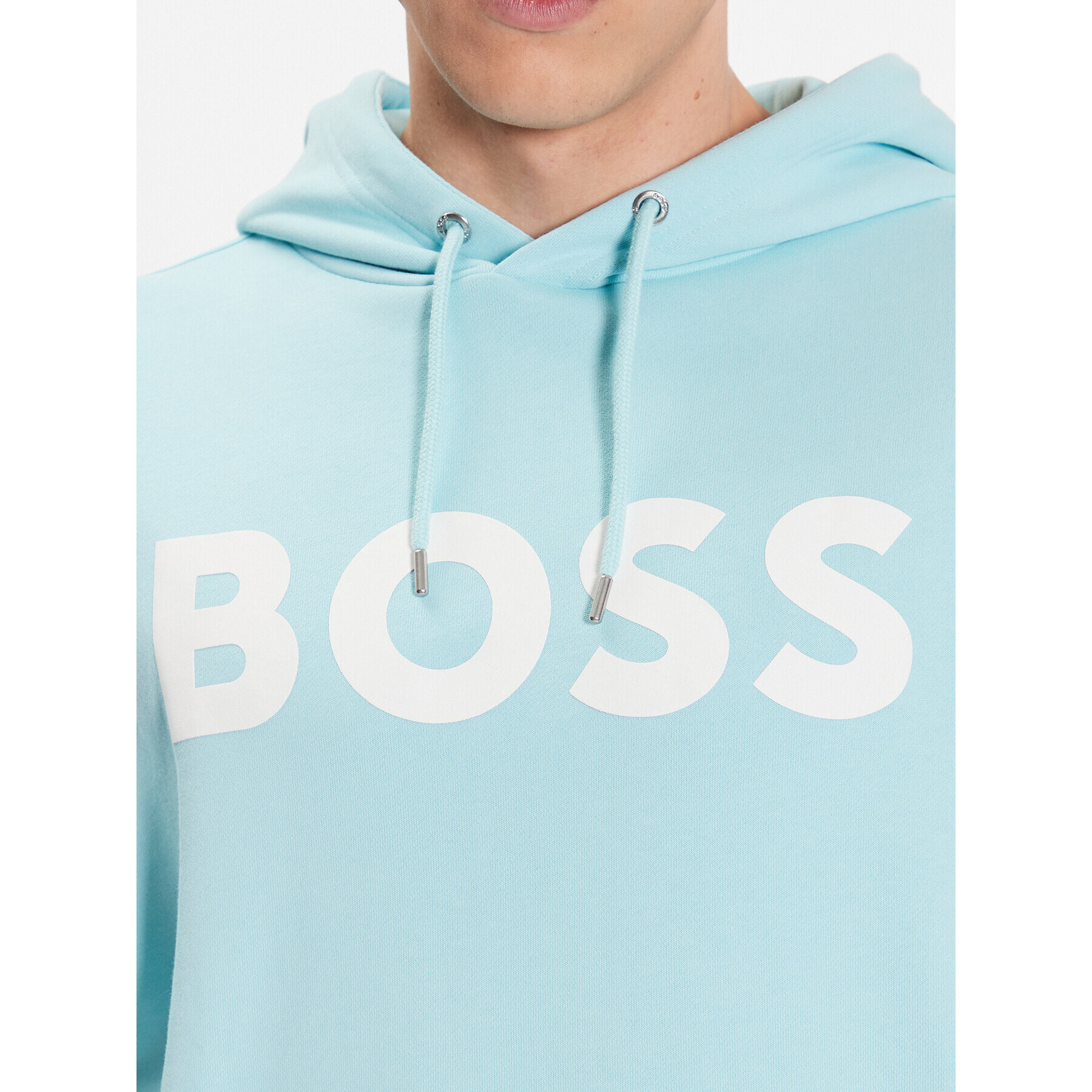 Boss Суитшърт 50487134 Син Regular Fit - Pepit.bg