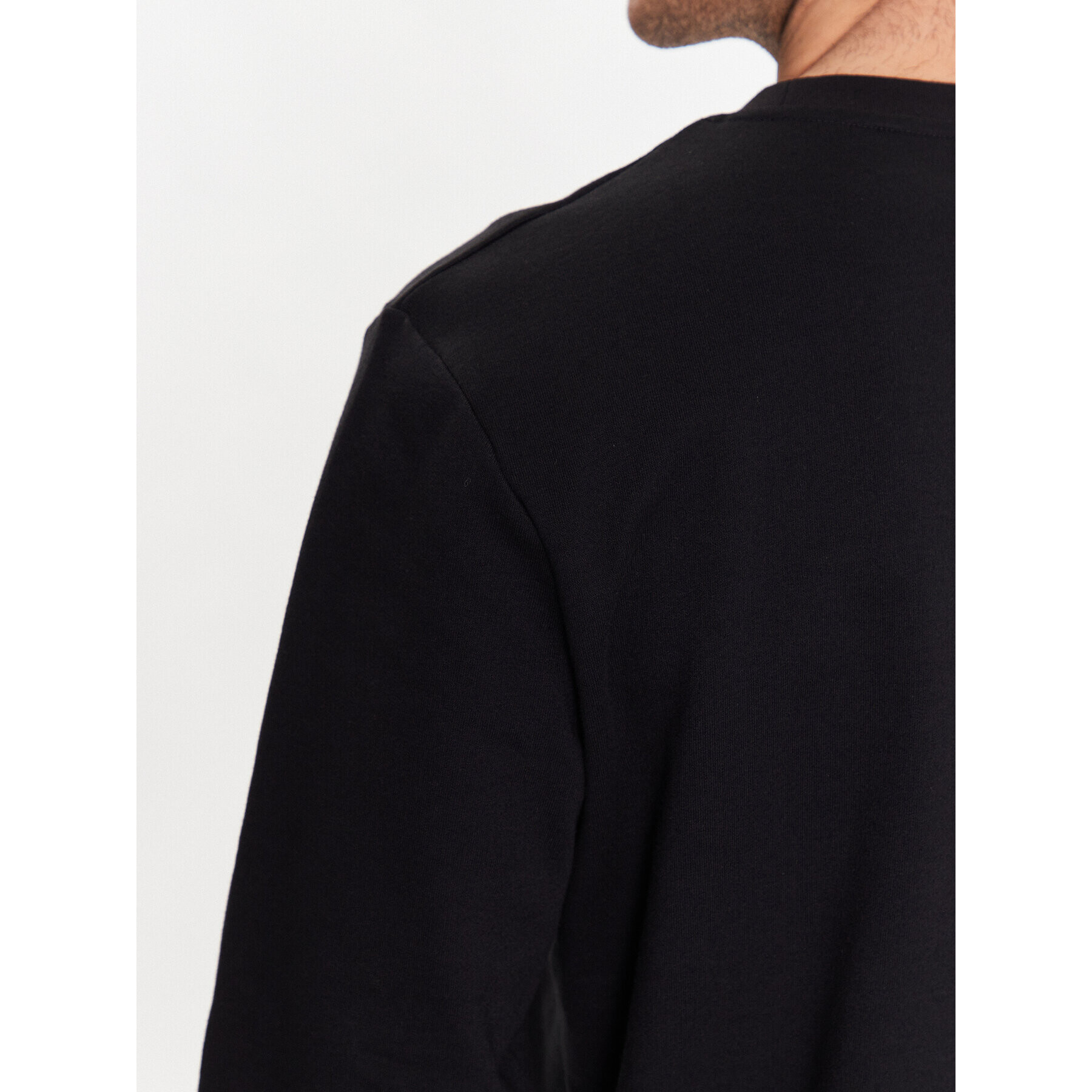 Boss Суитшърт Iconic 50488076 Черен Regular Fit - Pepit.bg