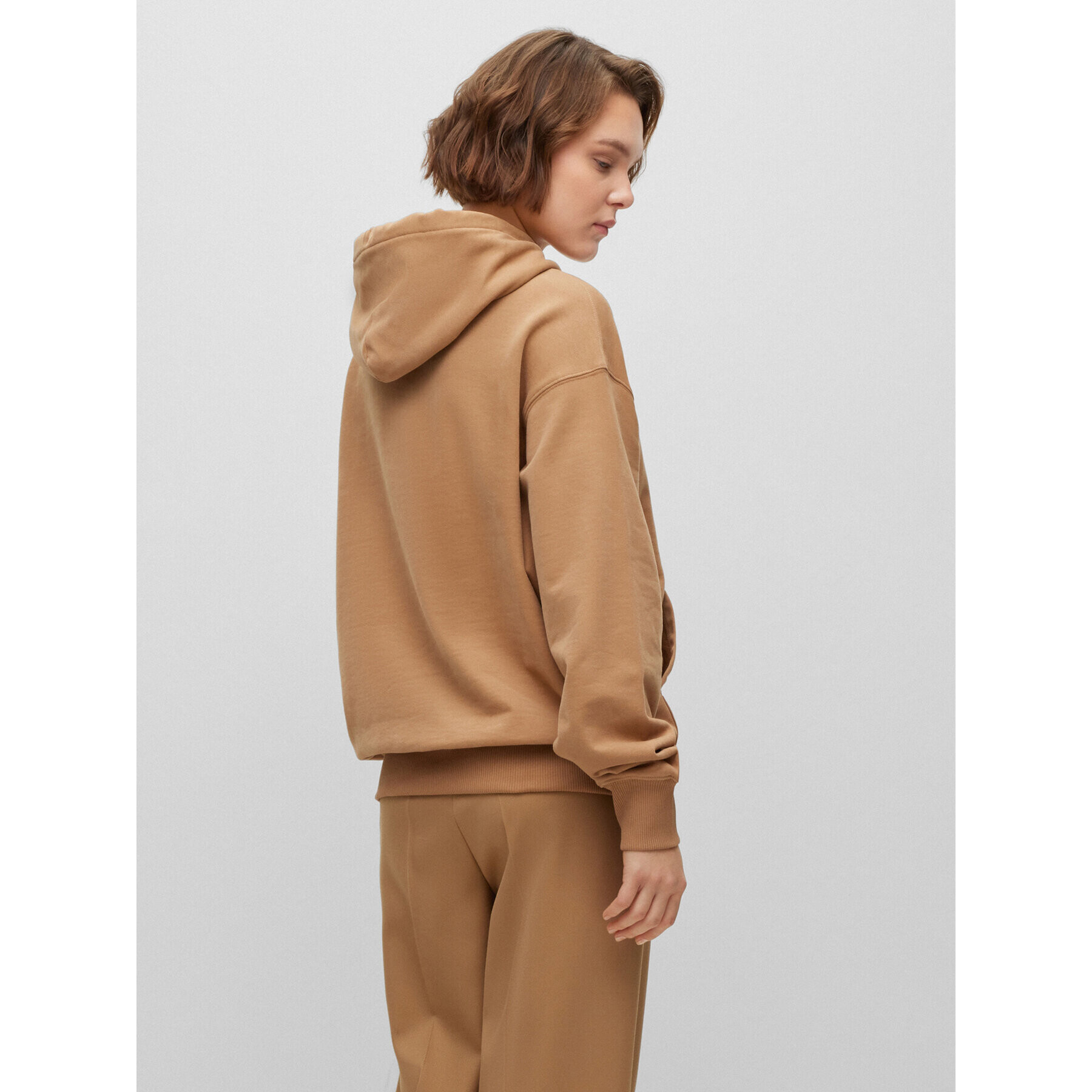Boss Суитшърт 50490635 Кафяв Regular Fit - Pepit.bg
