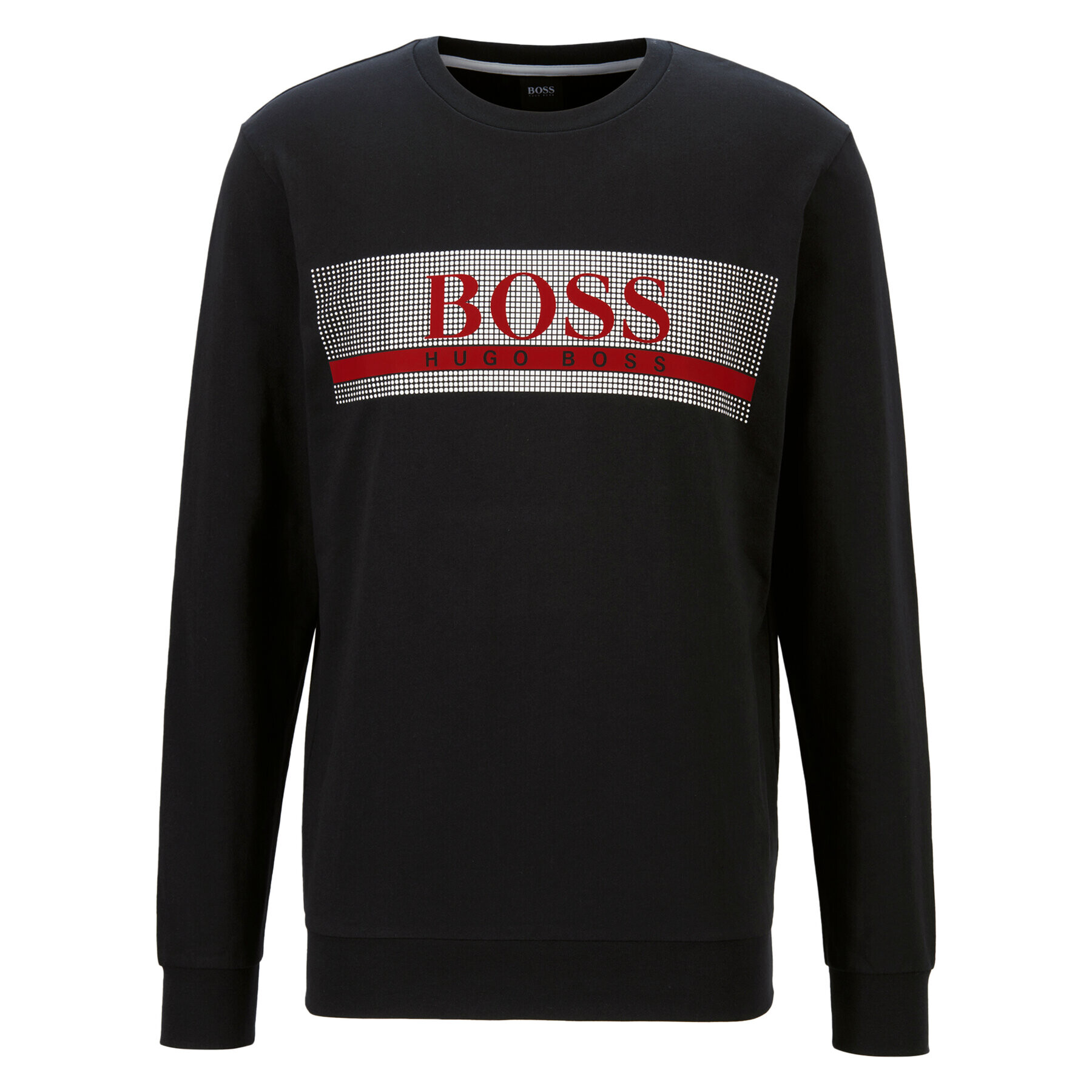 Boss Суитшърт Authentic 50449939 Черен Regular Fit - Pepit.bg