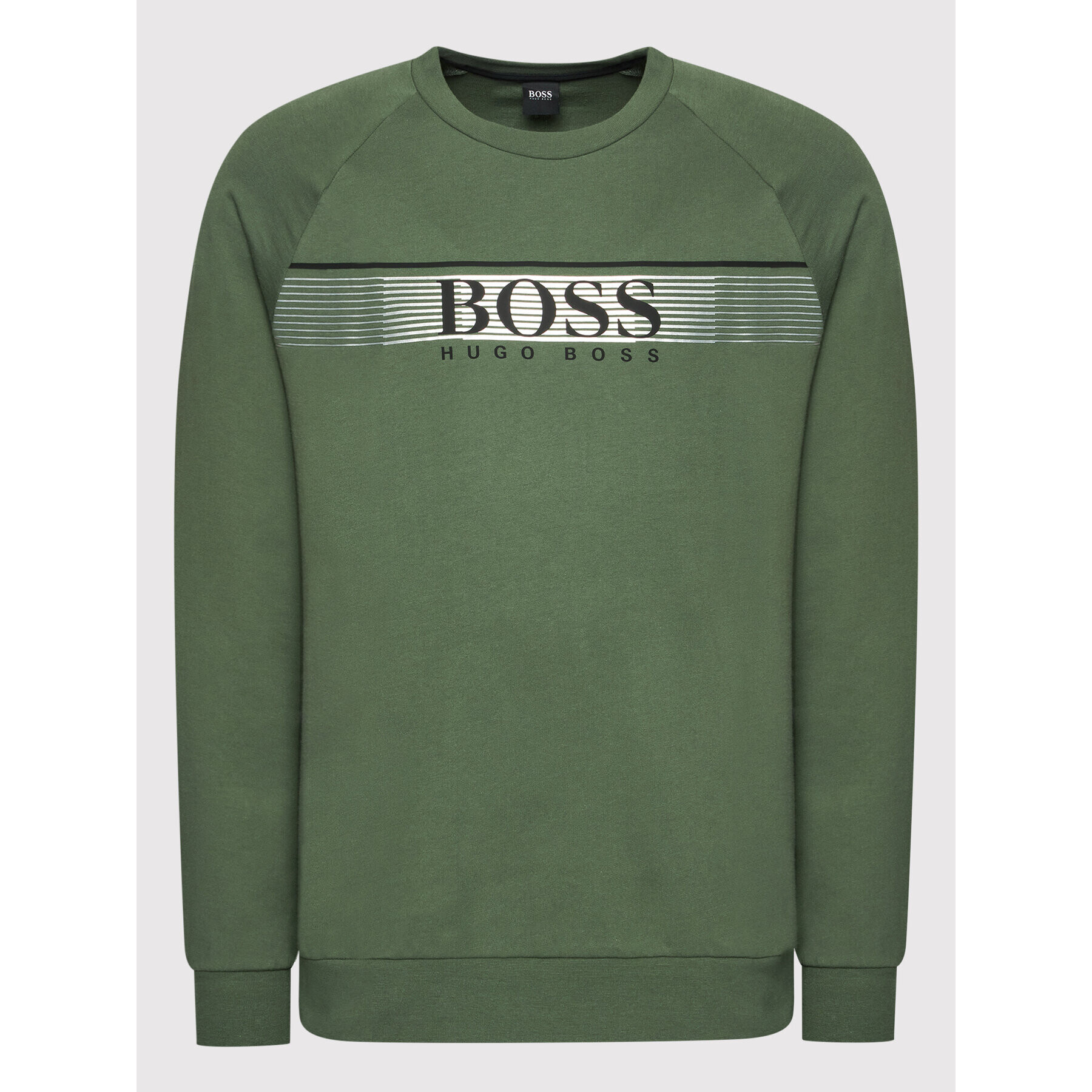 Boss Суитшърт Authentic 50464889 Зелен Regular Fit - Pepit.bg