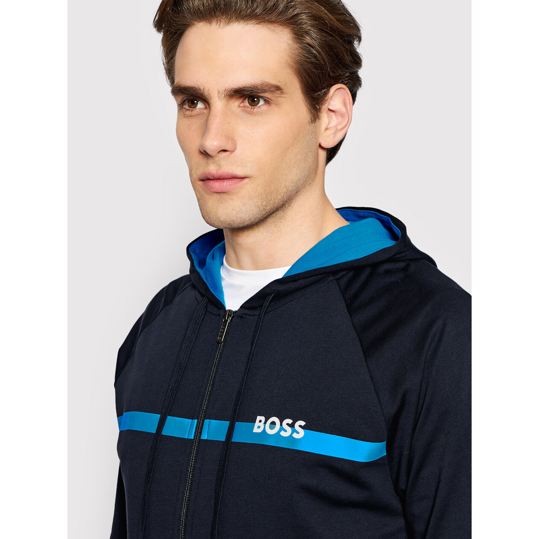 Boss Суитшърт Authentic 50465773 Тъмносин Regular Fit - Pepit.bg