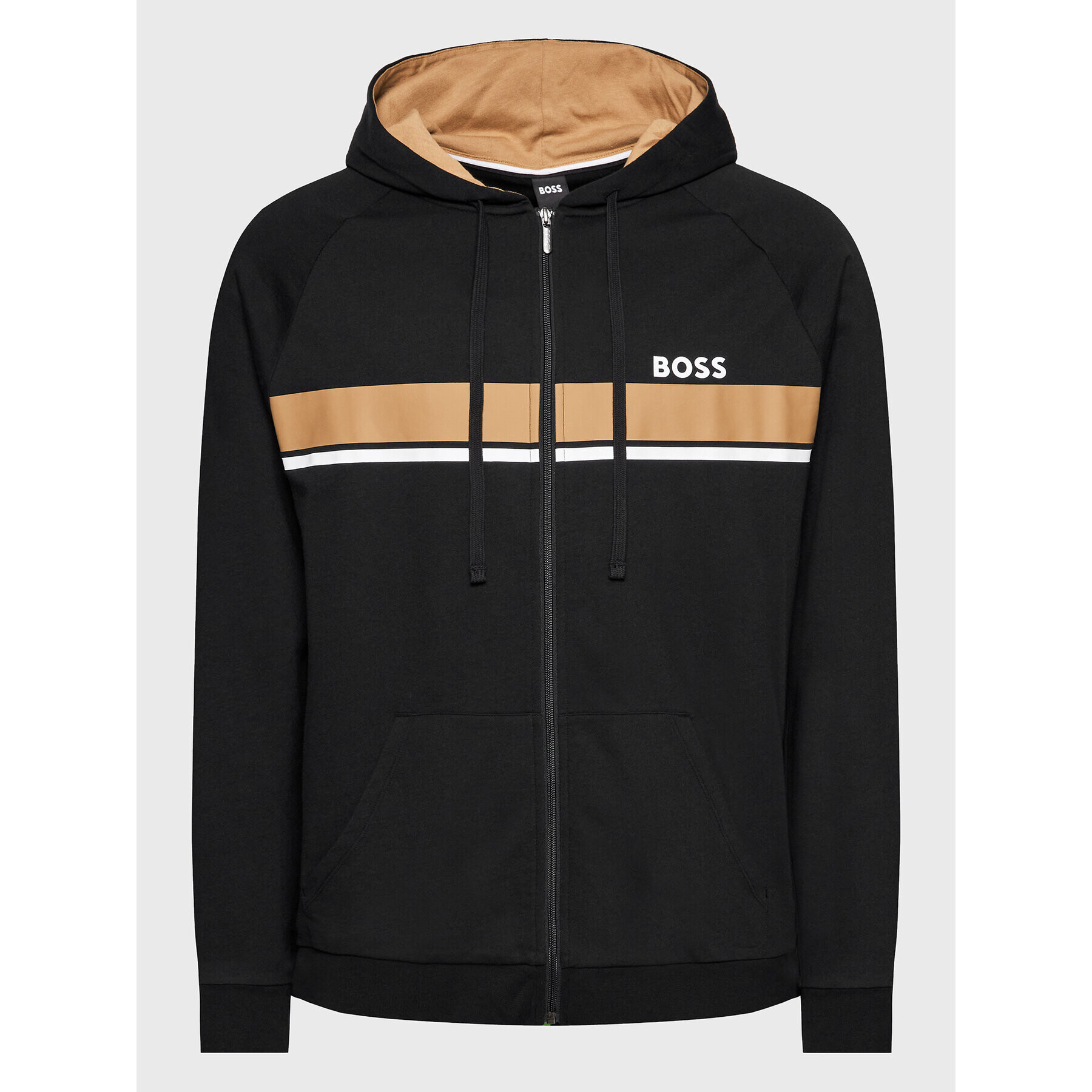 Boss Суитшърт Authentic 50480549 Черен Regular Fit - Pepit.bg