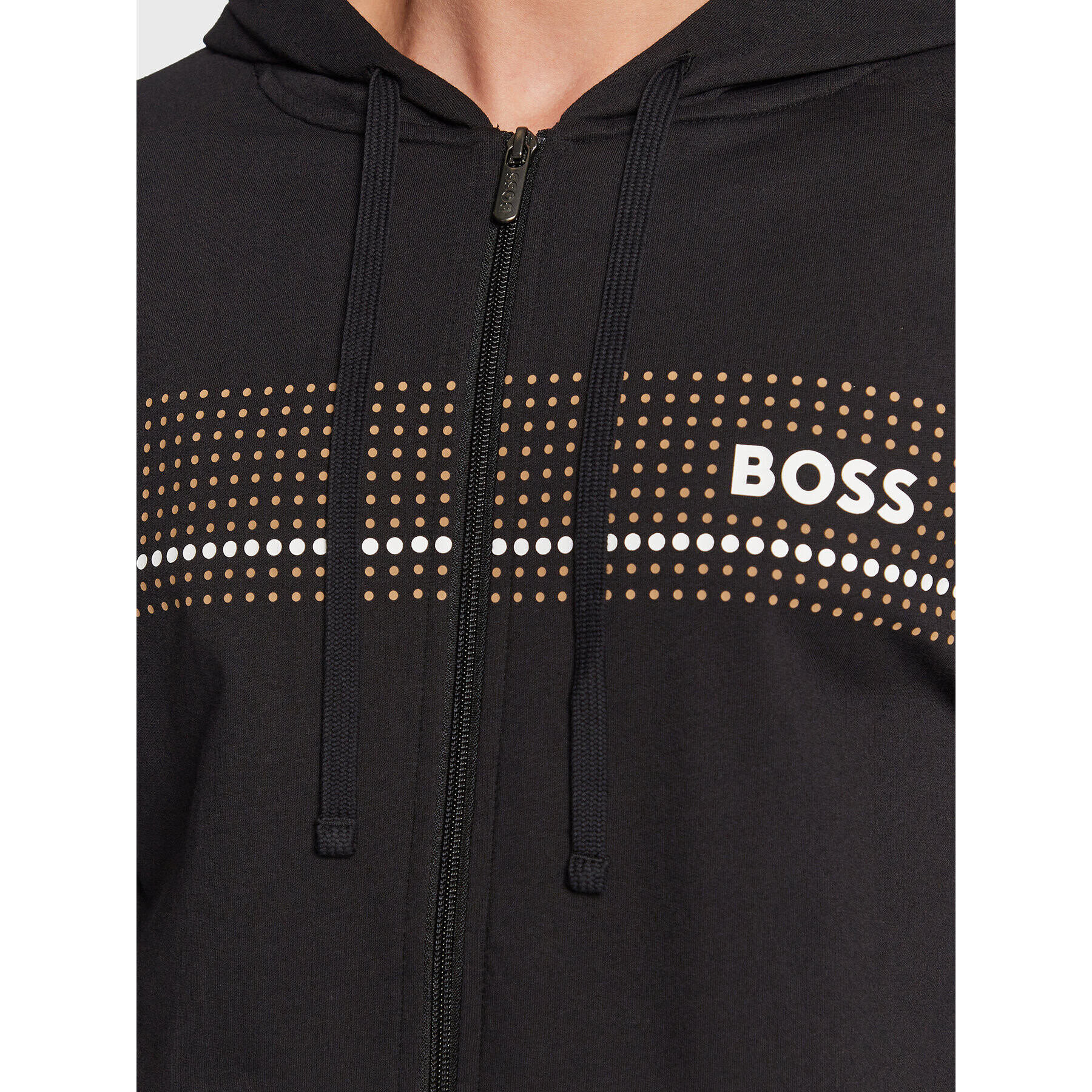 Boss Суитшърт Authentic 50485940 Черен Regular Fit - Pepit.bg