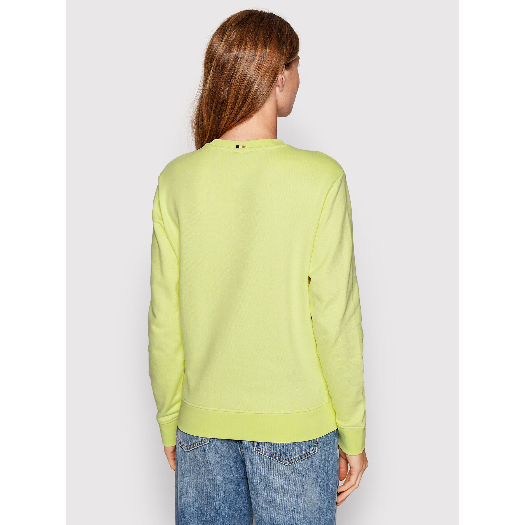 Boss Суитшърт C_Ela_6 50468357 Жълт Regular Fit - Pepit.bg