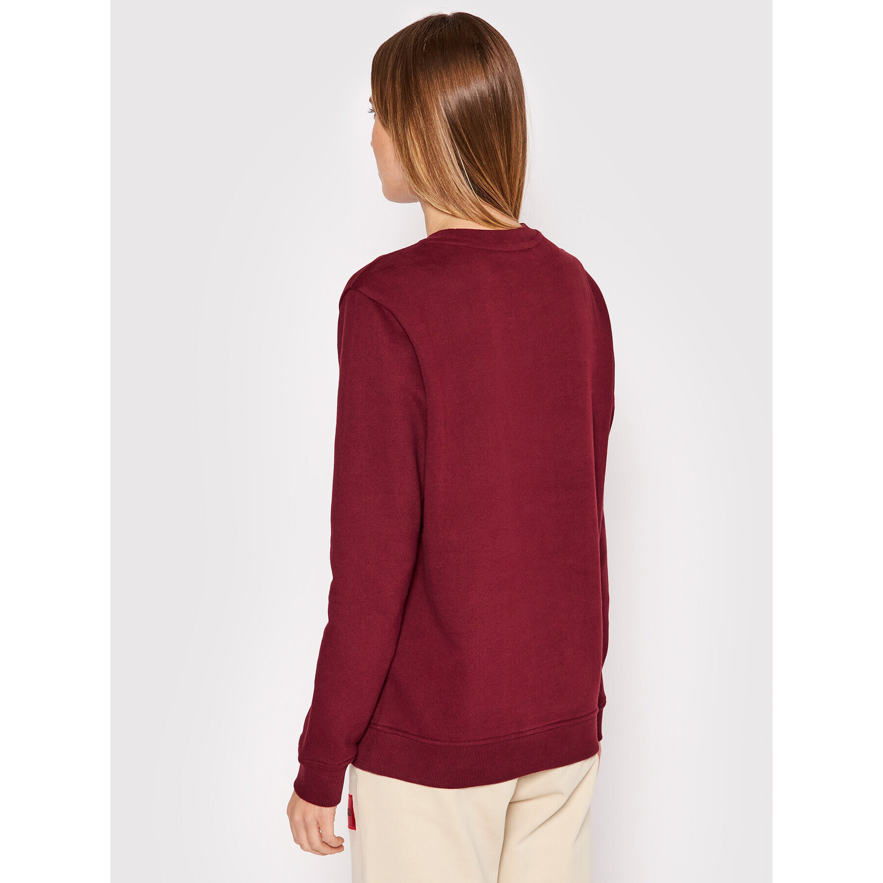 Boss Суитшърт C_Esety 50457681 Бордо Regular Fit - Pepit.bg