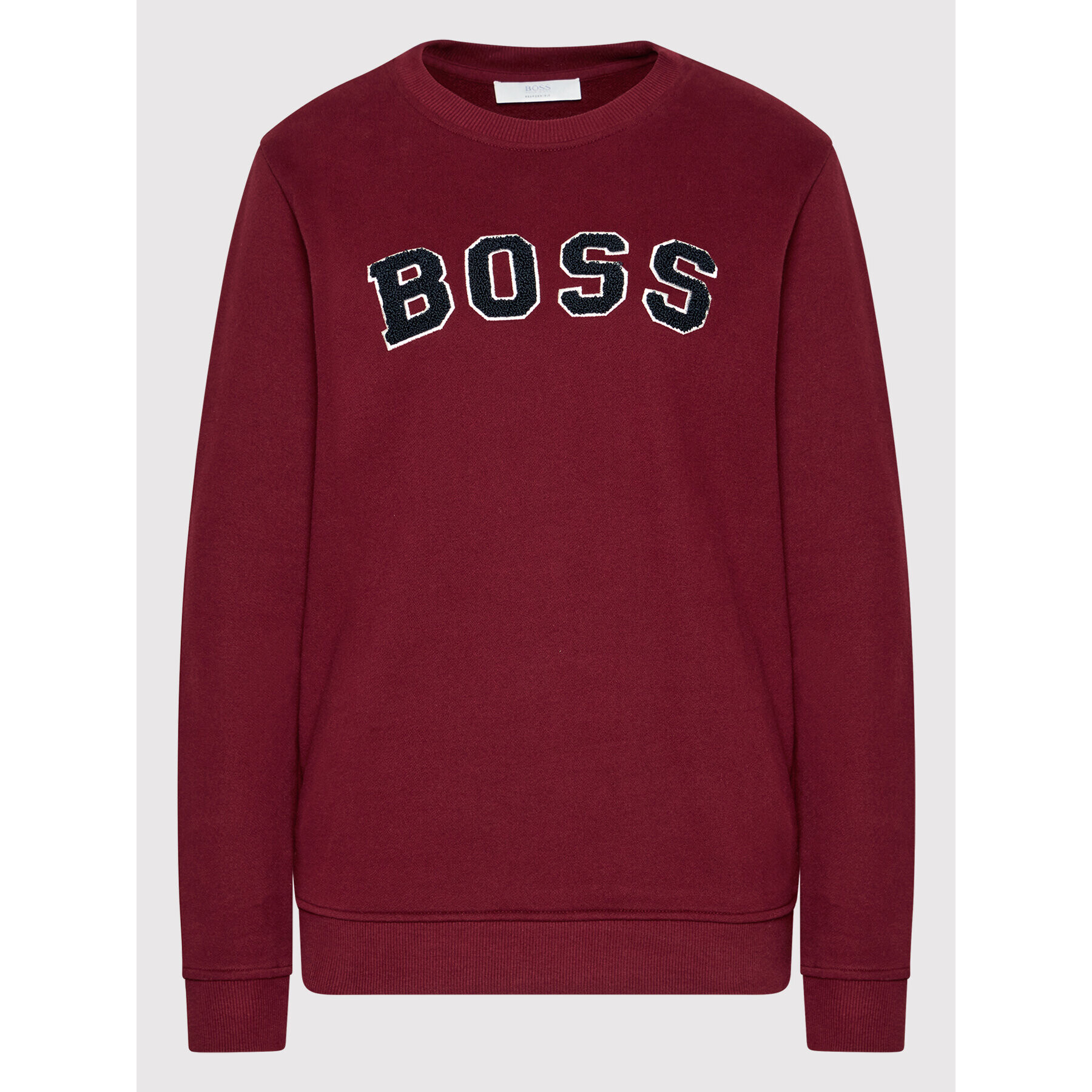 Boss Суитшърт C_Esety 50457681 Бордо Regular Fit - Pepit.bg