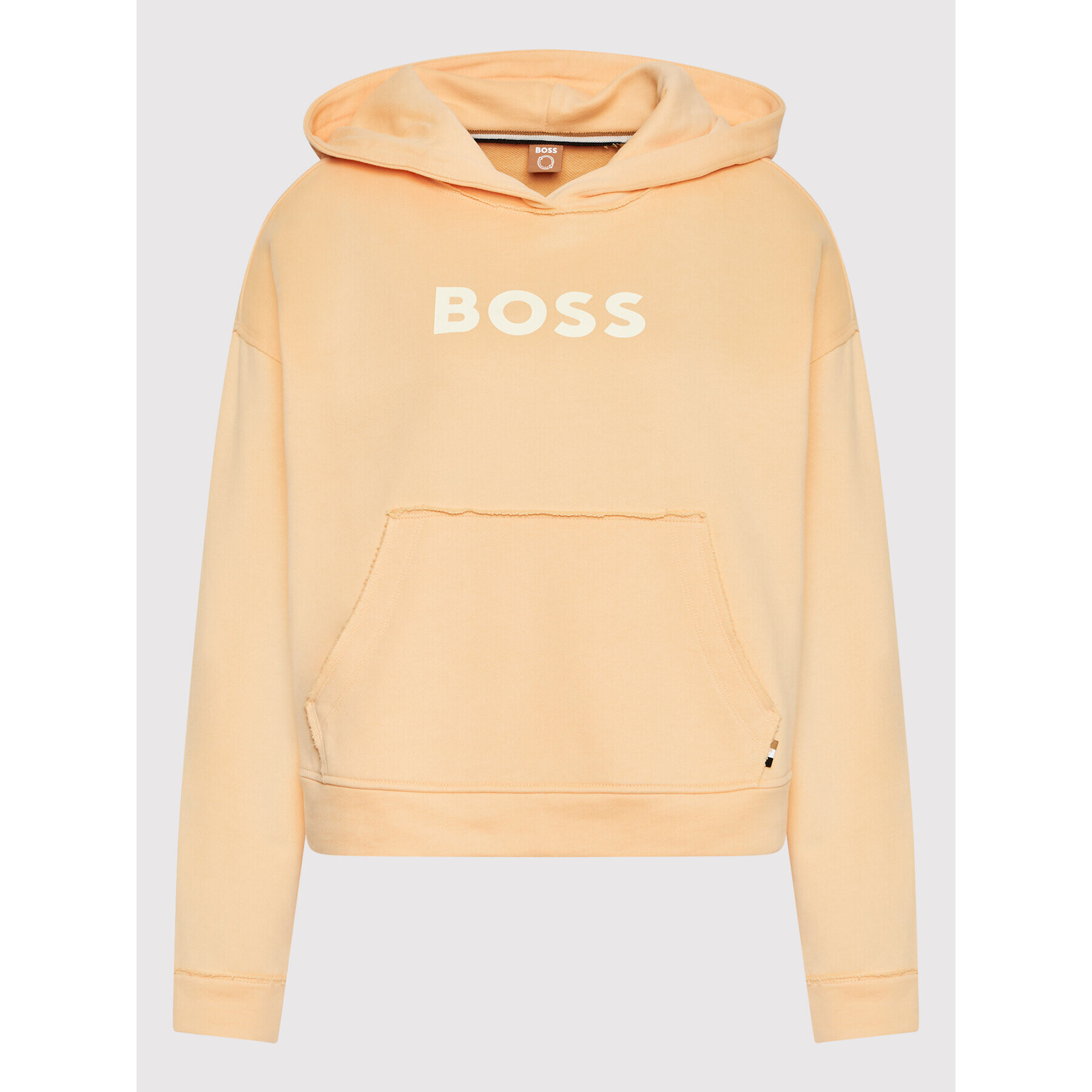 Boss Суитшърт C_Eshina 50472199 Оранжев Regular Fit - Pepit.bg