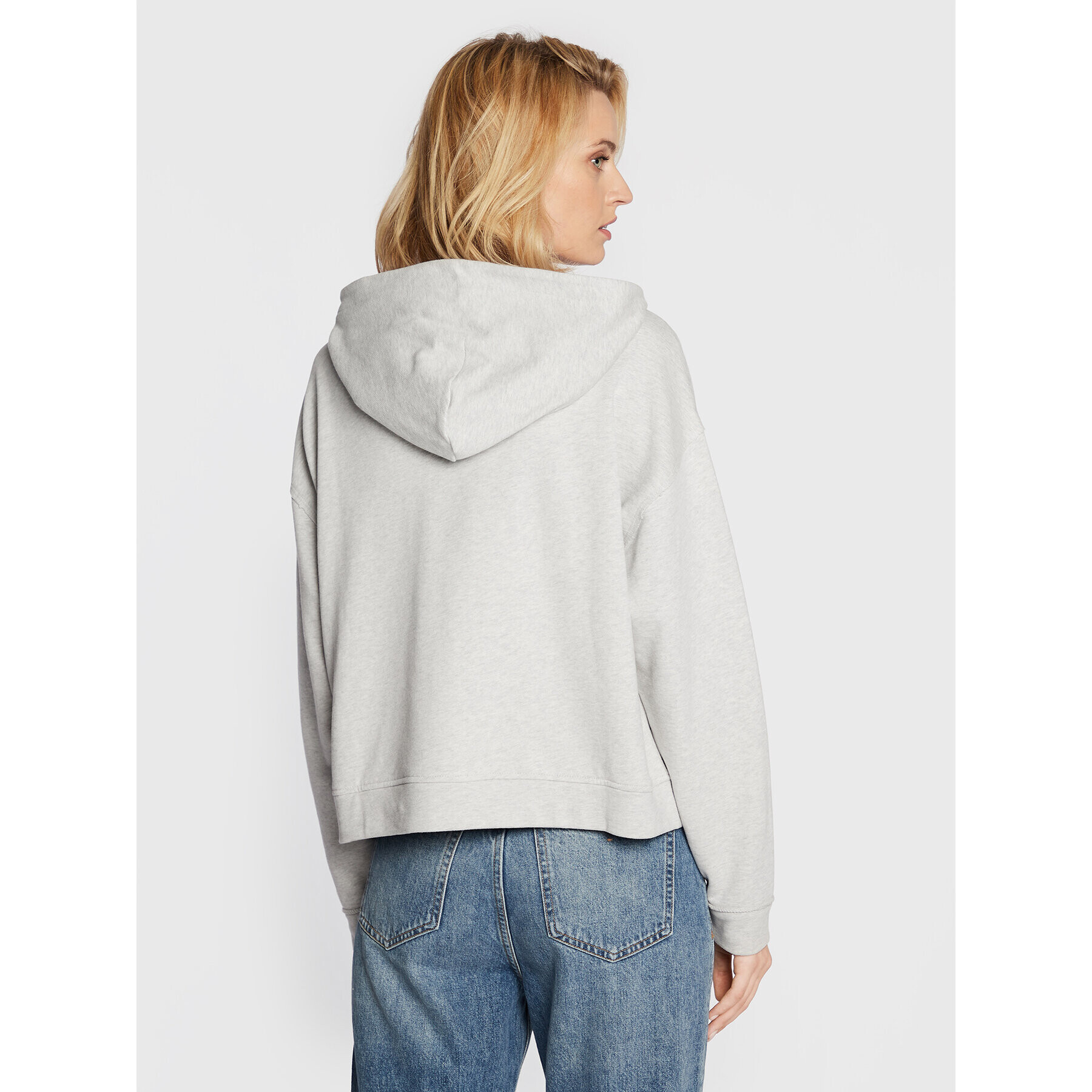 Boss Суитшърт C_Eshina 50472199 Сив Relaxed Fit - Pepit.bg