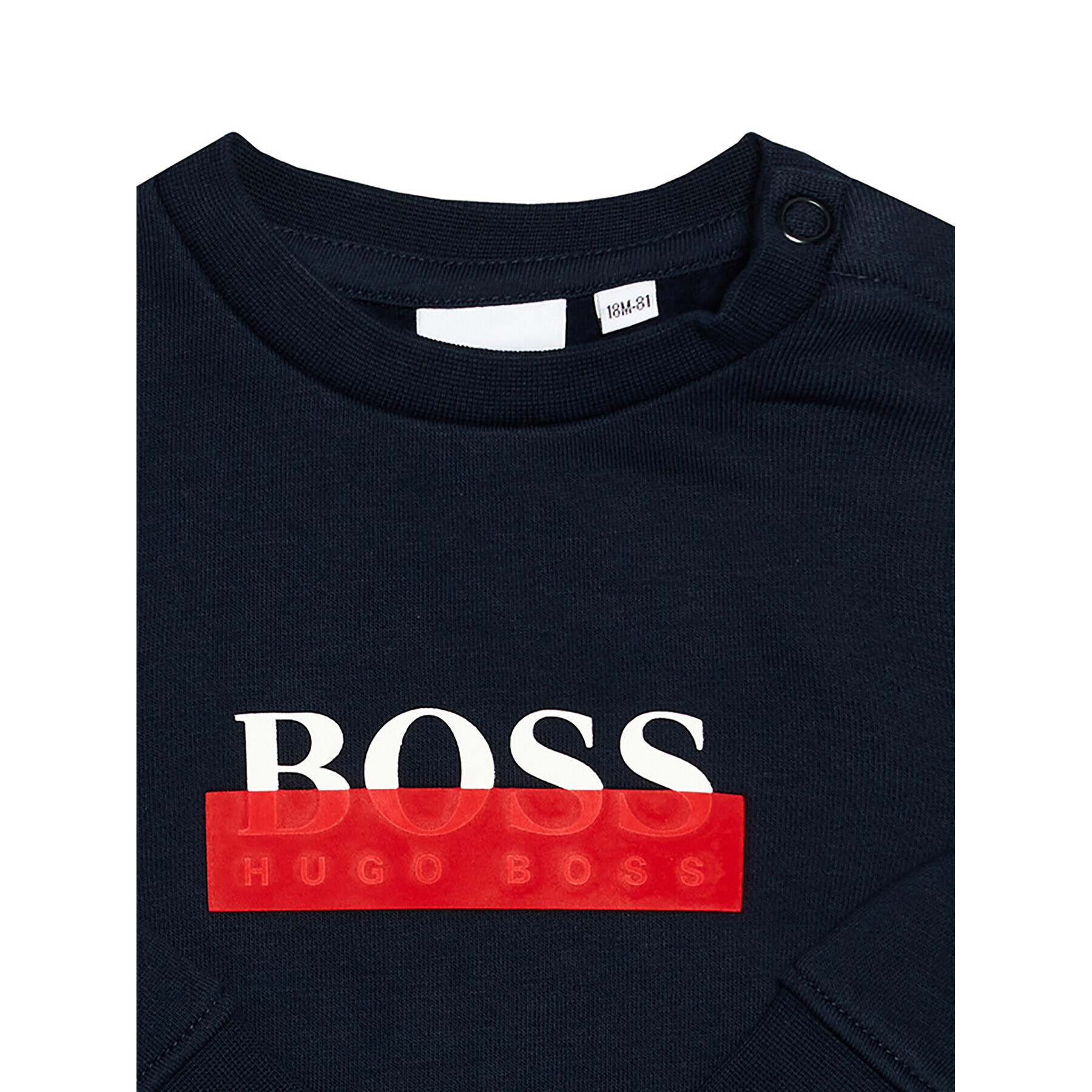 Boss Суитшърт J05820 M Тъмносин Regular Fit - Pepit.bg