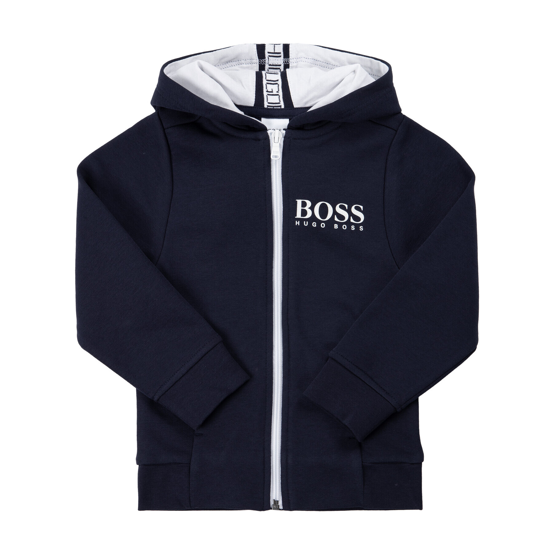 Boss Суитшърт J25G09 S Тъмносин Regular Fit - Pepit.bg