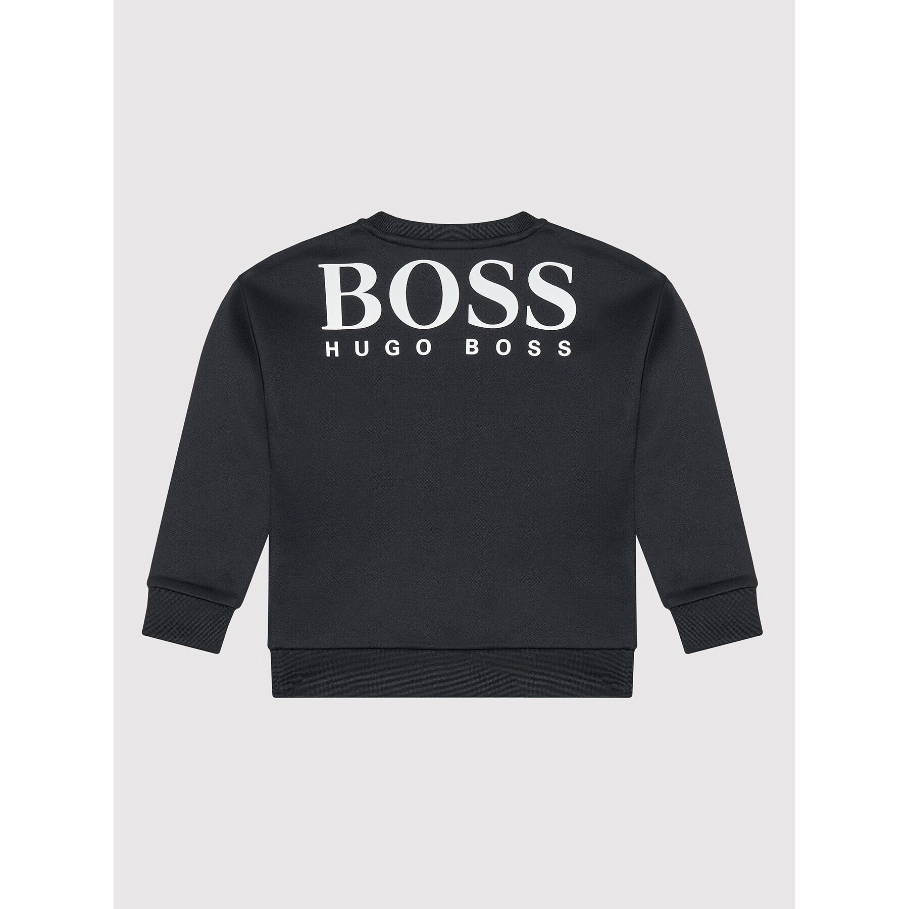 Boss Суитшърт J25L99 M Черен Regular Fit - Pepit.bg