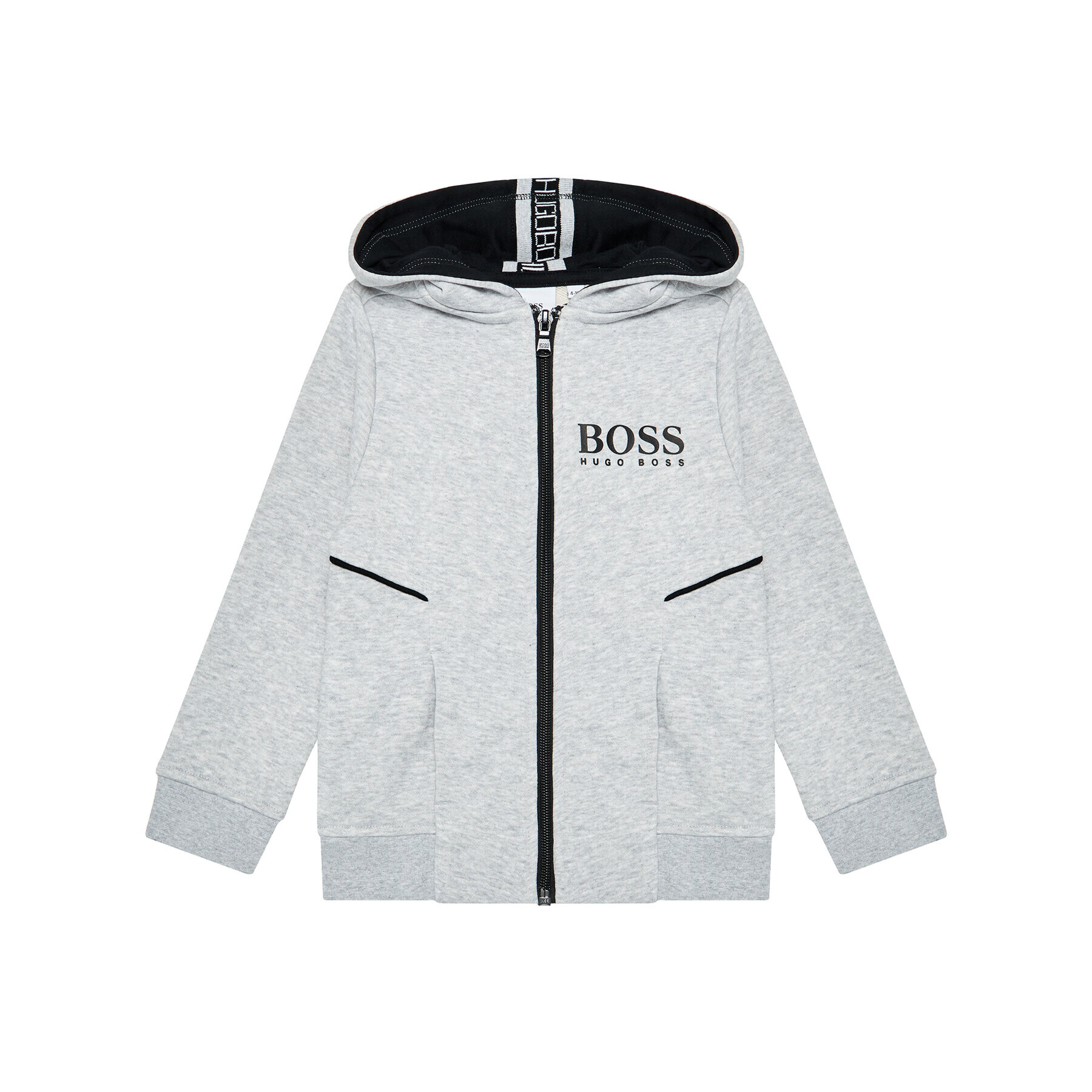 Boss Суитшърт J25M09 M Сив Regular Fit - Pepit.bg