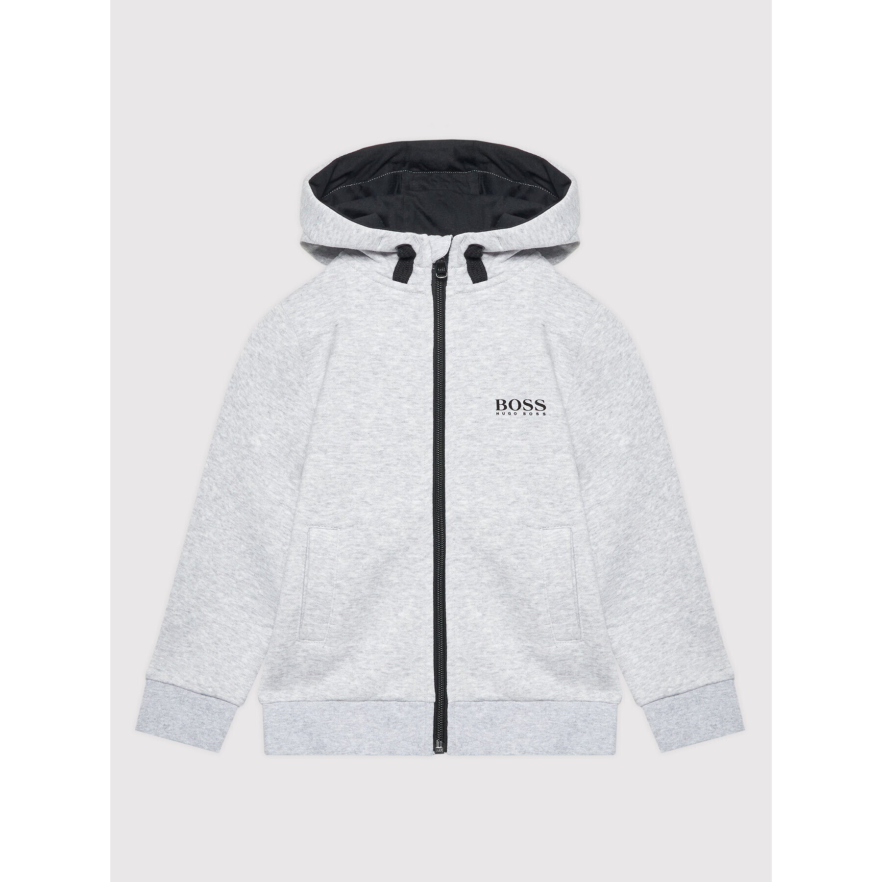 Boss Суитшърт J25N13 M Сив Regular Fit - Pepit.bg