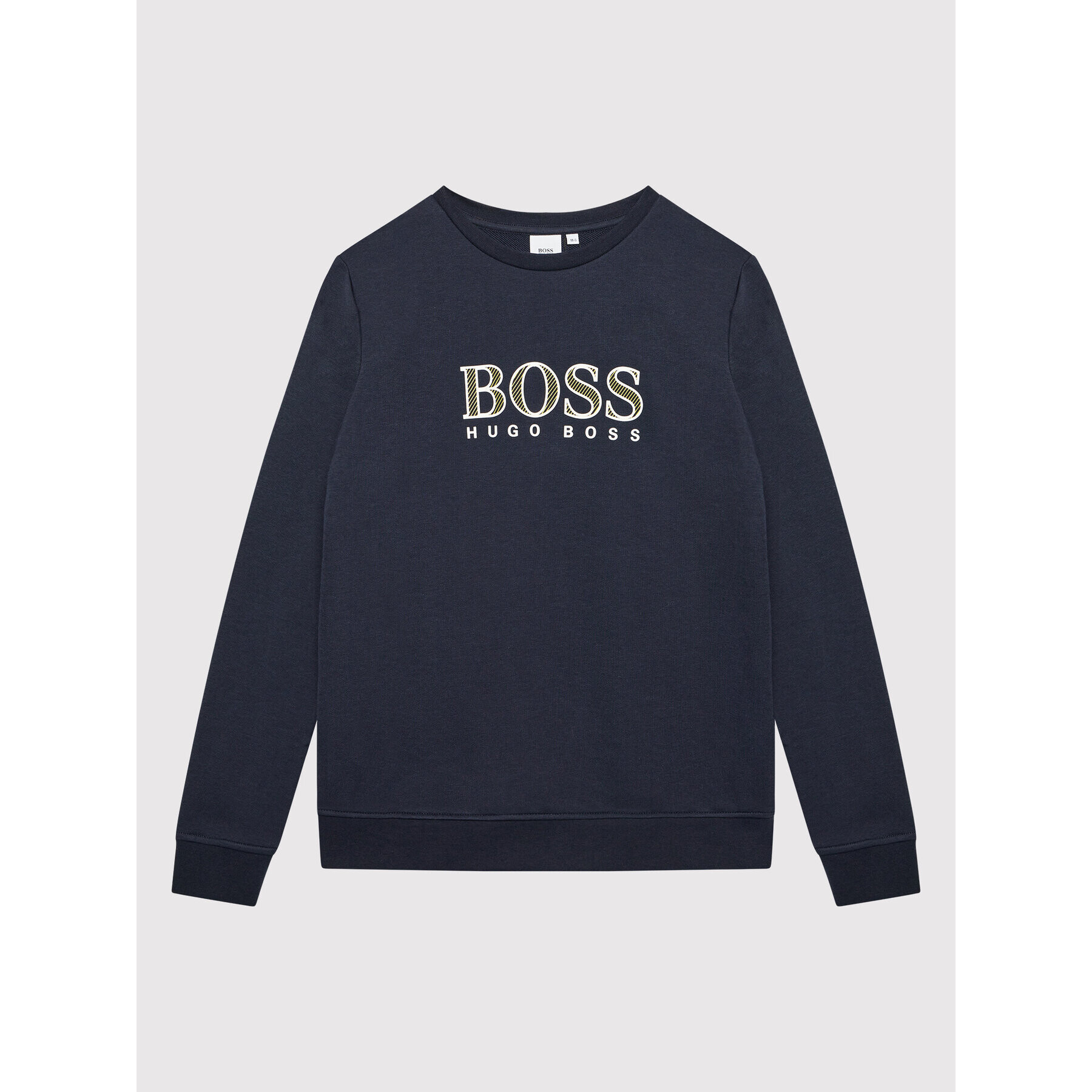 Boss Суитшърт J25N68 D Тъмносин Regular Fit - Pepit.bg