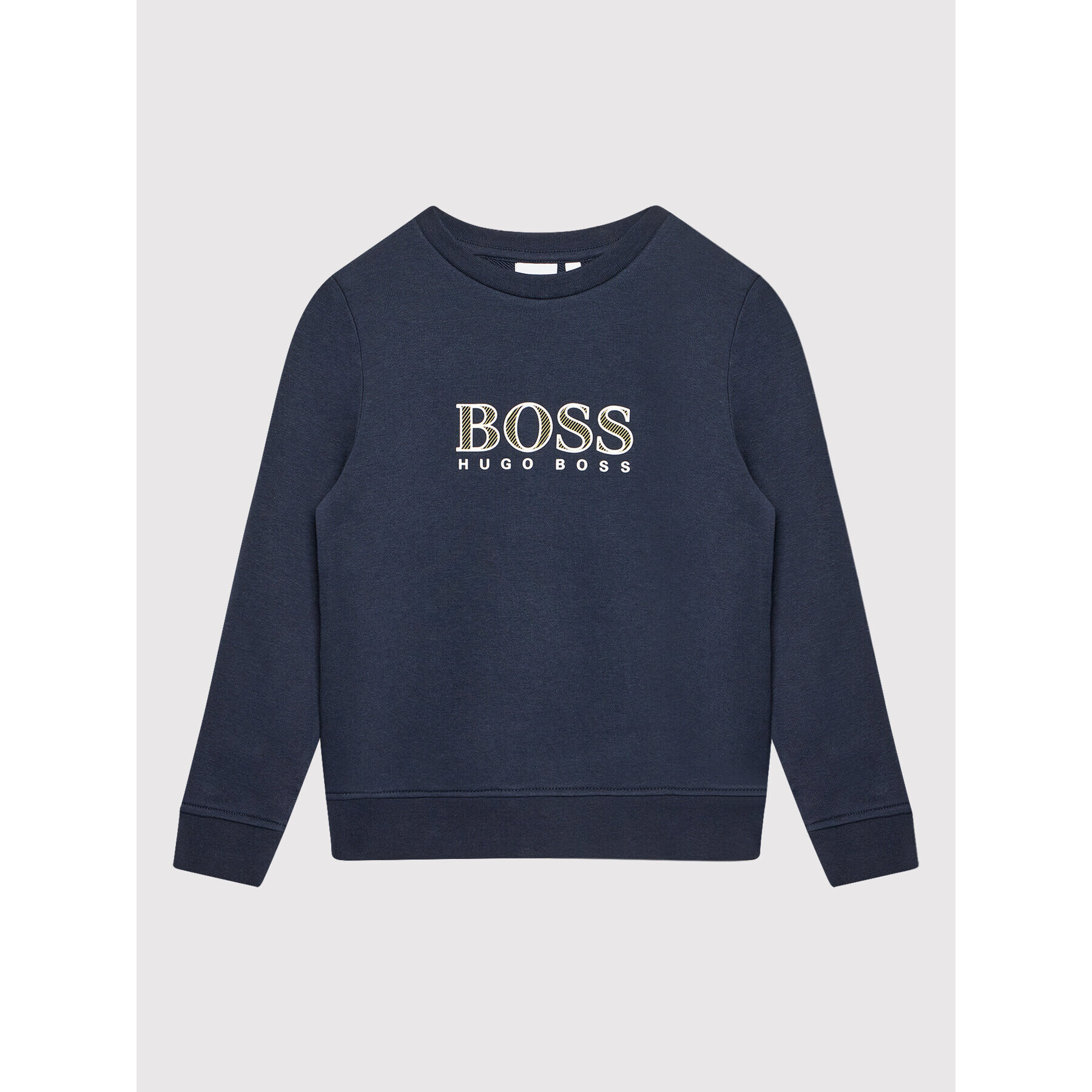 Boss Суитшърт J25N68 Тъмносин Regular Fit - Pepit.bg