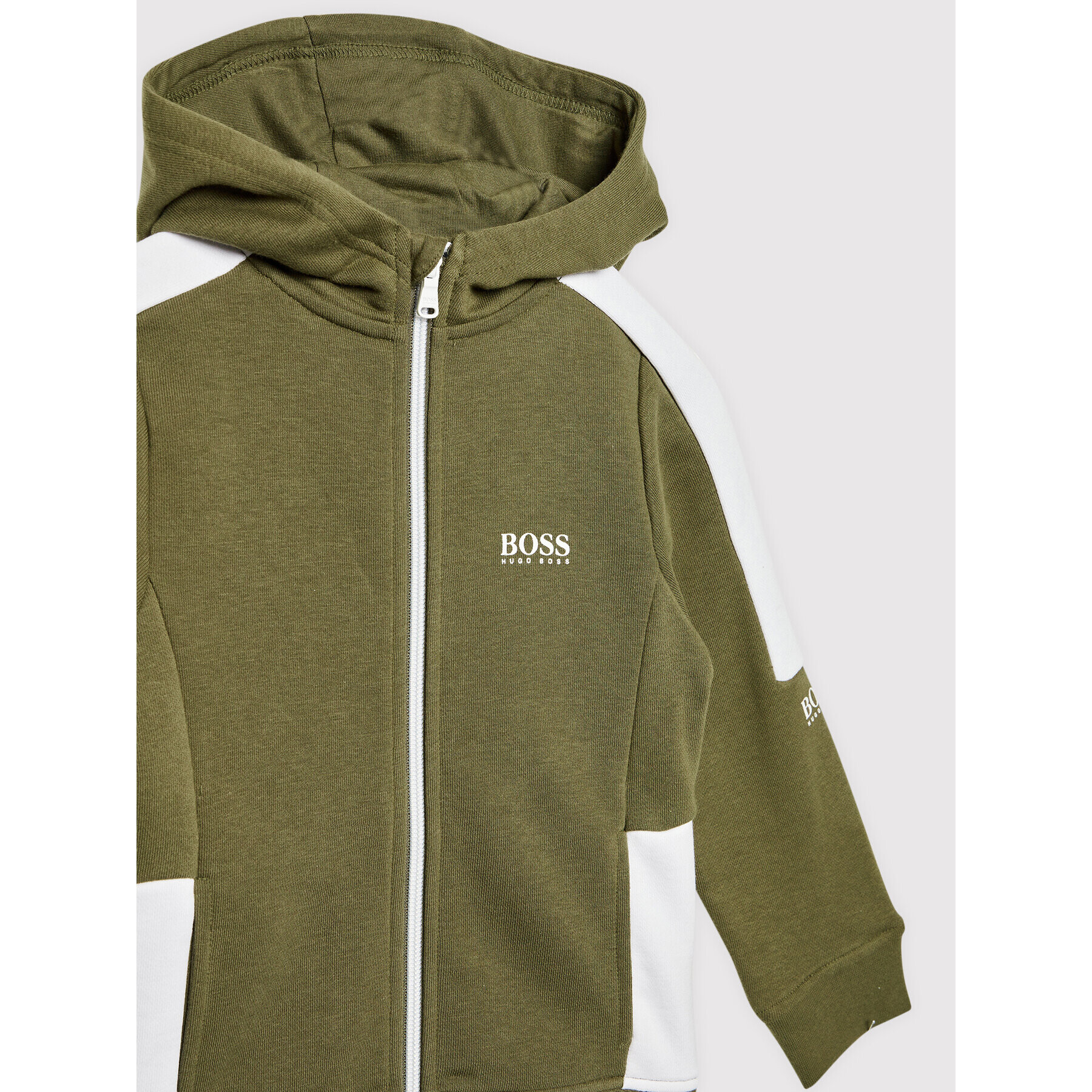 Boss Суитшърт J25N75 M Зелен Regular Fit - Pepit.bg