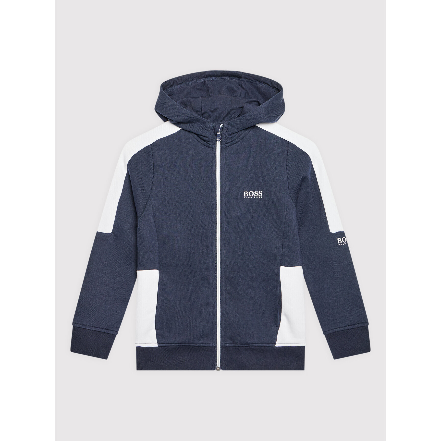 Boss Суитшърт J25N75 S Тъмносин Regular Fit - Pepit.bg