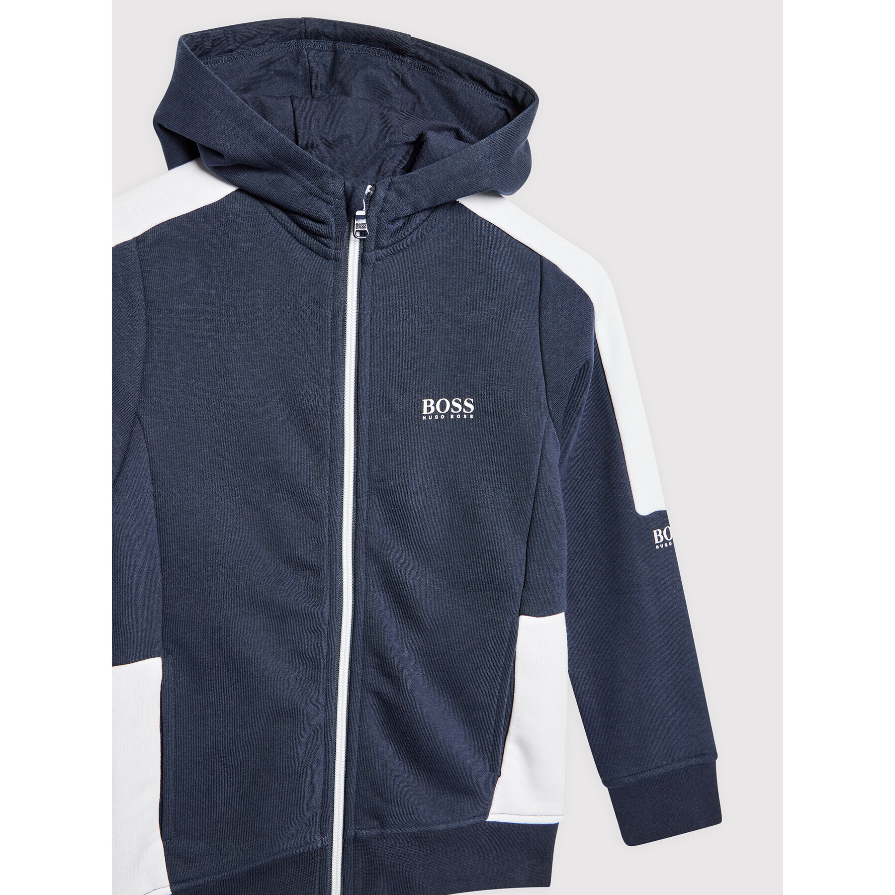 Boss Суитшърт J25N75 S Тъмносин Regular Fit - Pepit.bg