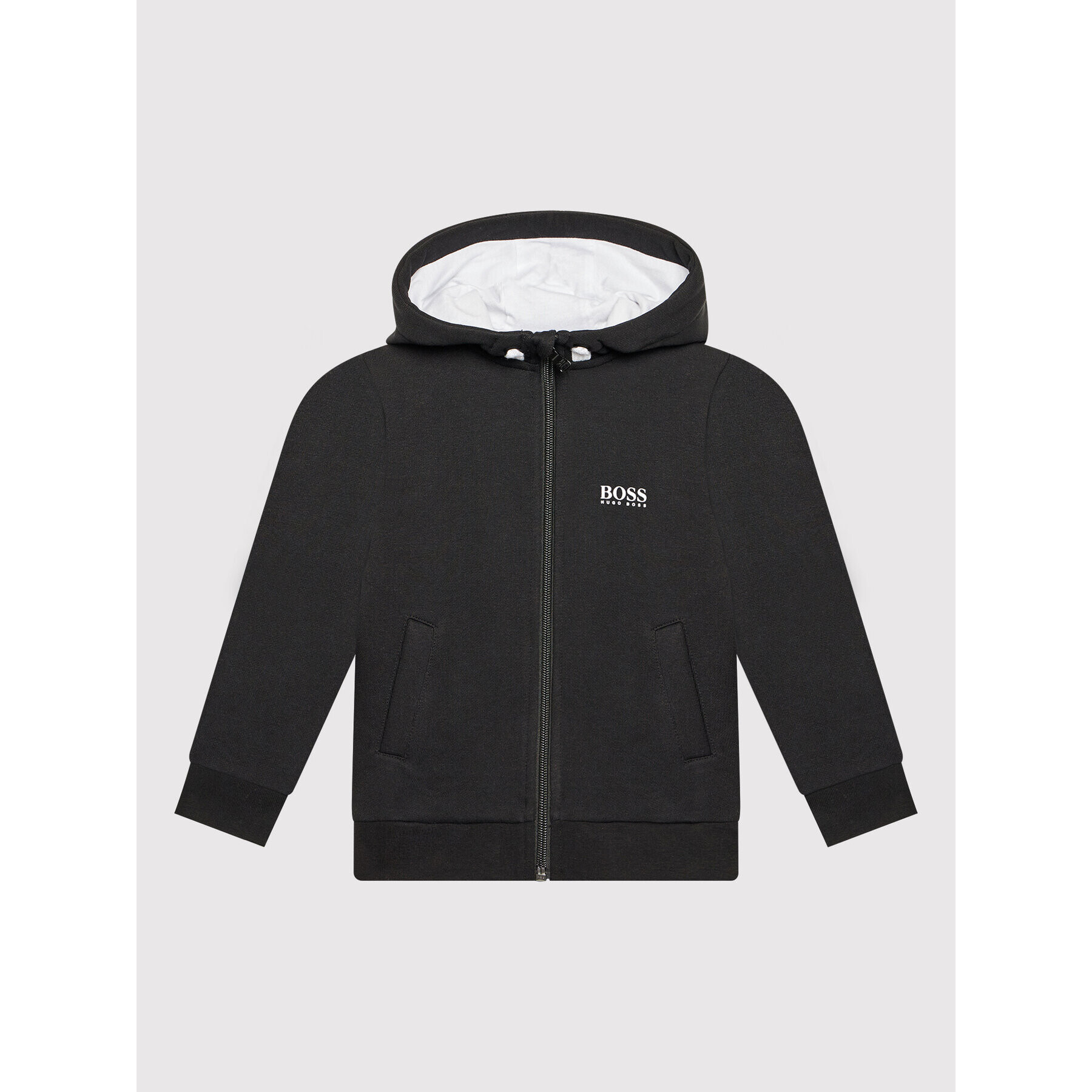 Boss Суитшърт J25N76 M Черен Regular Fit - Pepit.bg