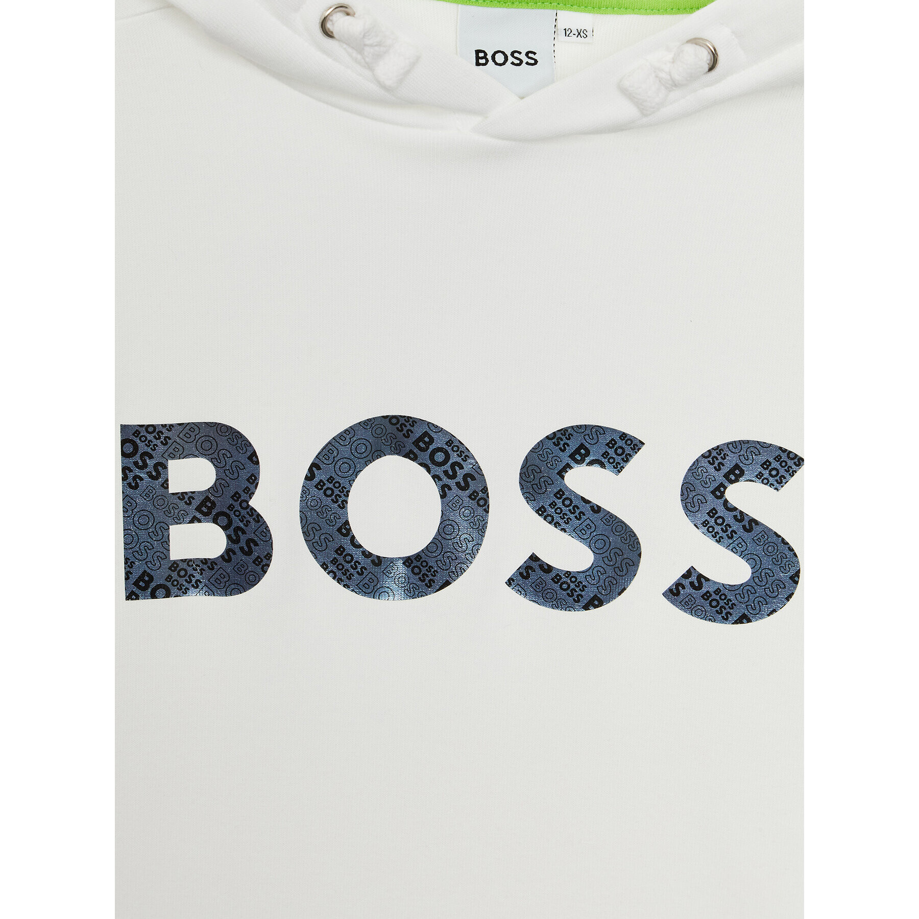 Boss Суитшърт J25O46 D Бял Regular Fit - Pepit.bg