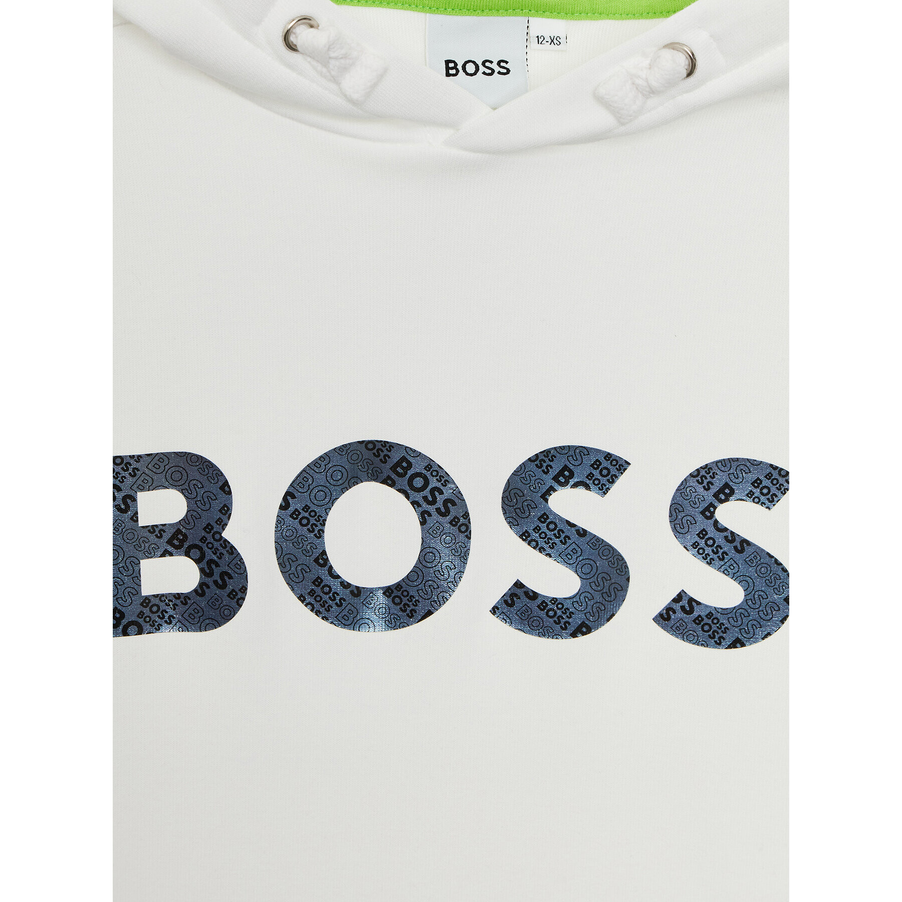 Boss Суитшърт J25O46 S Бял Regular Fit - Pepit.bg