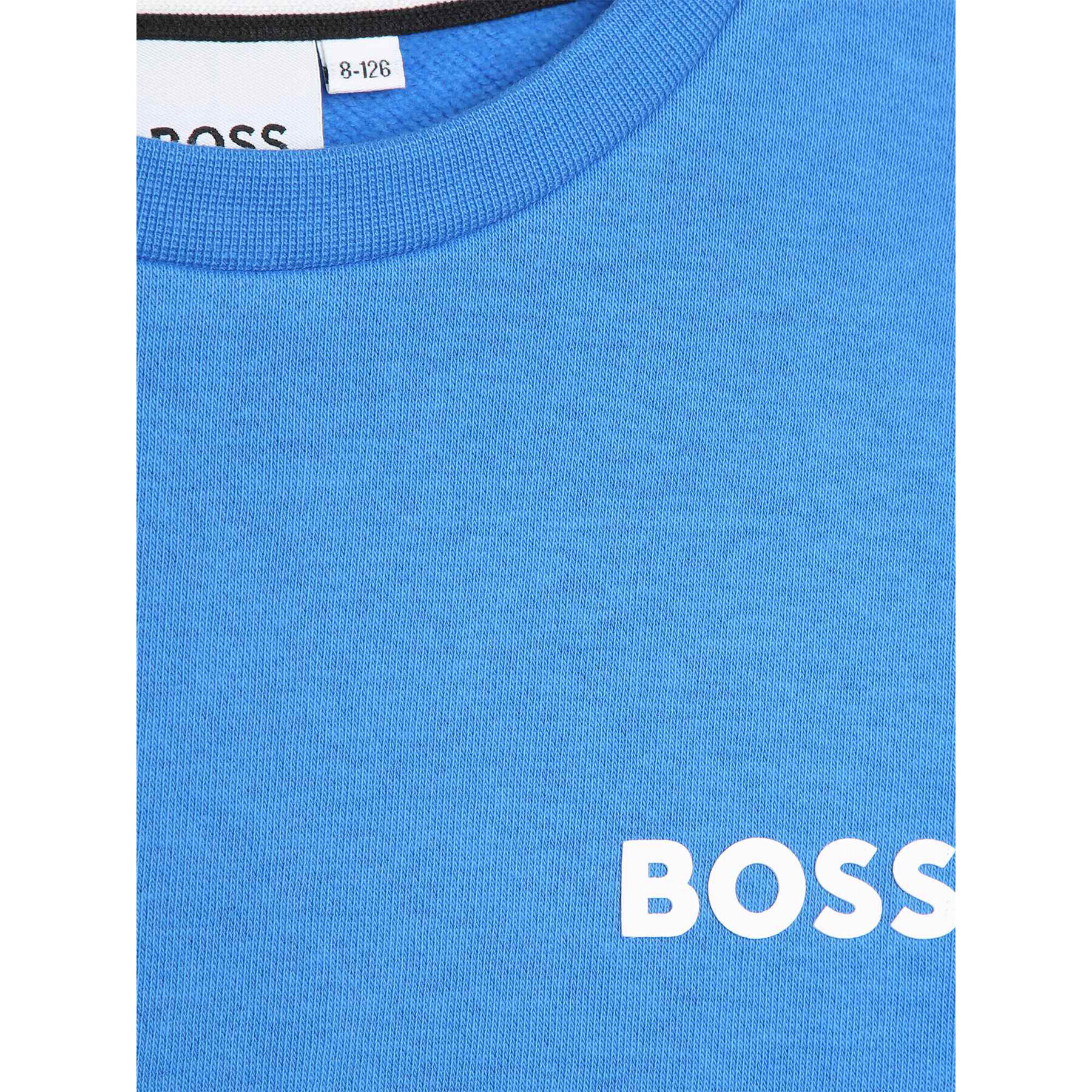 Boss Суитшърт J25Q12 M Тъмносин Regular Fit - Pepit.bg