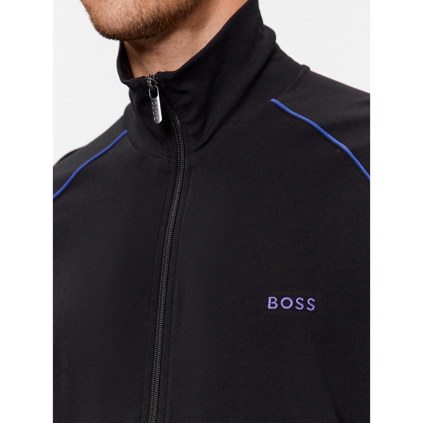 Boss Суитшърт Mix&Match 50469596 Черен Regular Fit - Pepit.bg