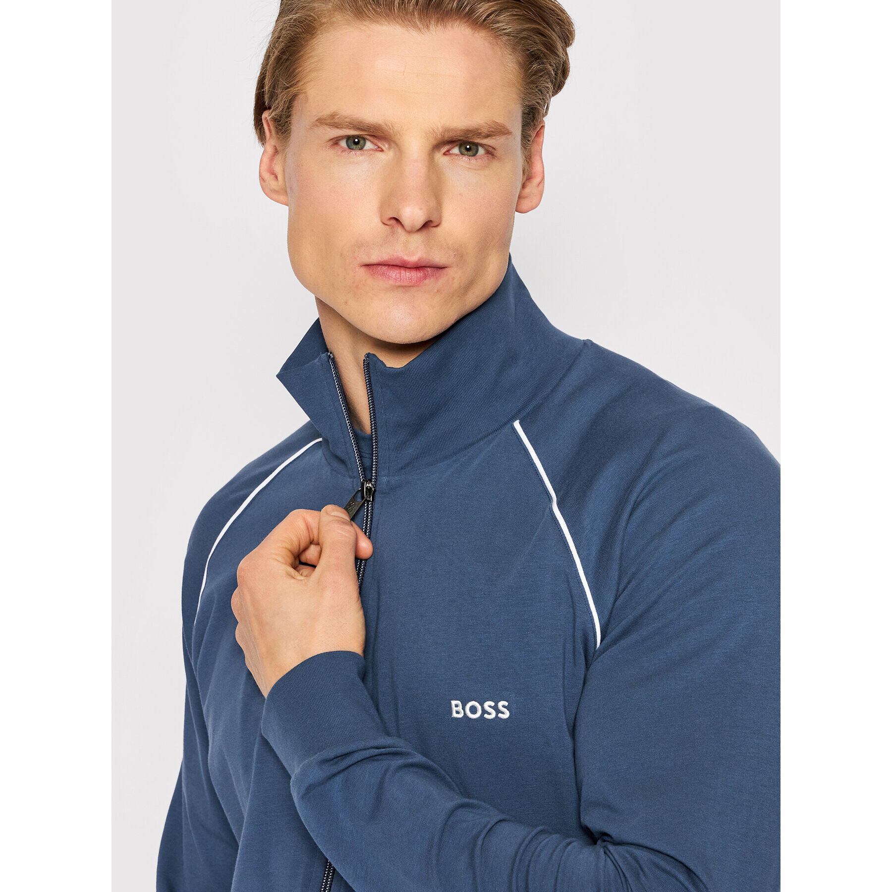 Boss Суитшърт Mix&Match 50469596 Тъмносин Regular Fit - Pepit.bg