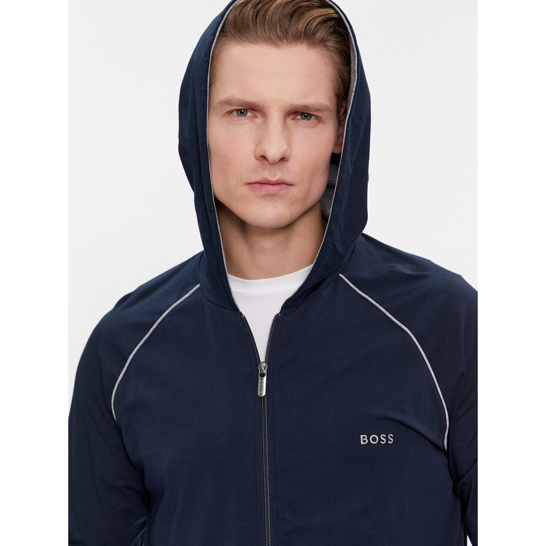 Boss Суитшърт Mix&Match 50515392 Тъмносин Regular Fit - Pepit.bg