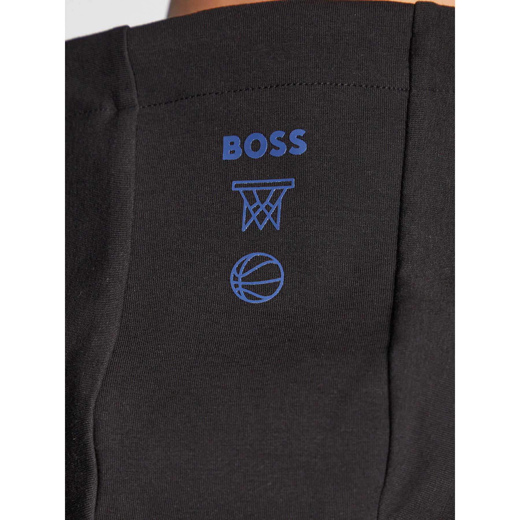 Boss Суитшърт NBA 50477412 Черен Regular Fit - Pepit.bg