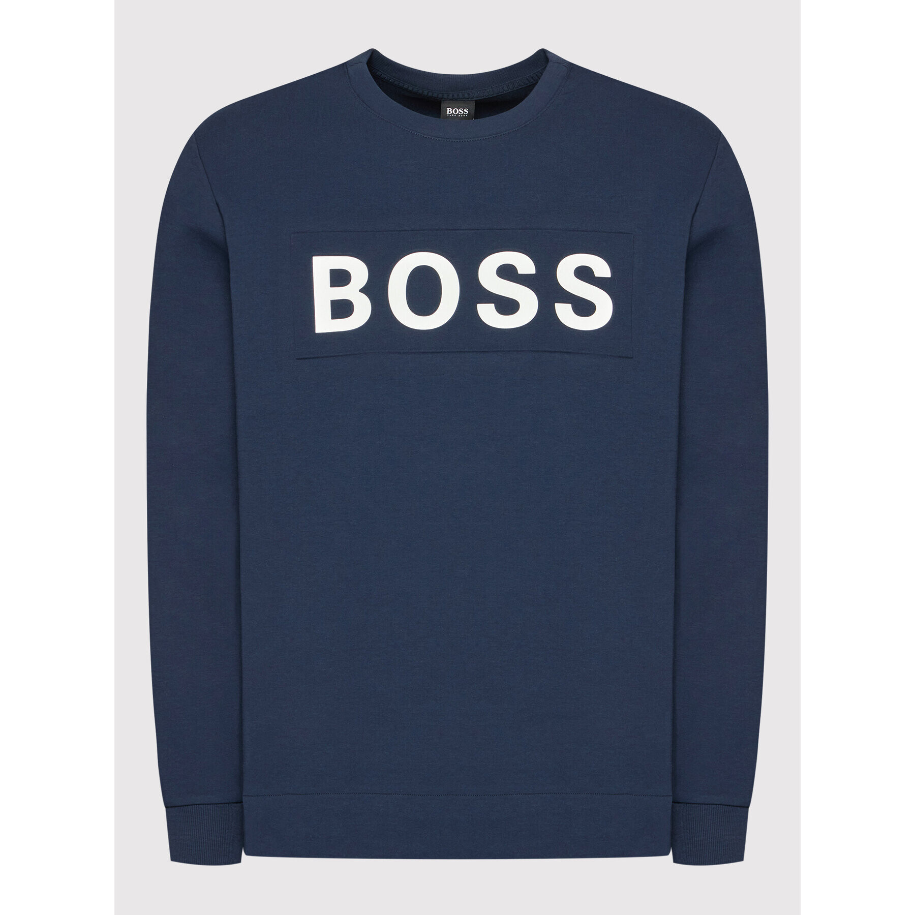 Boss Суитшърт Salbo 1 50461623 Тъмносин Regular Fit - Pepit.bg