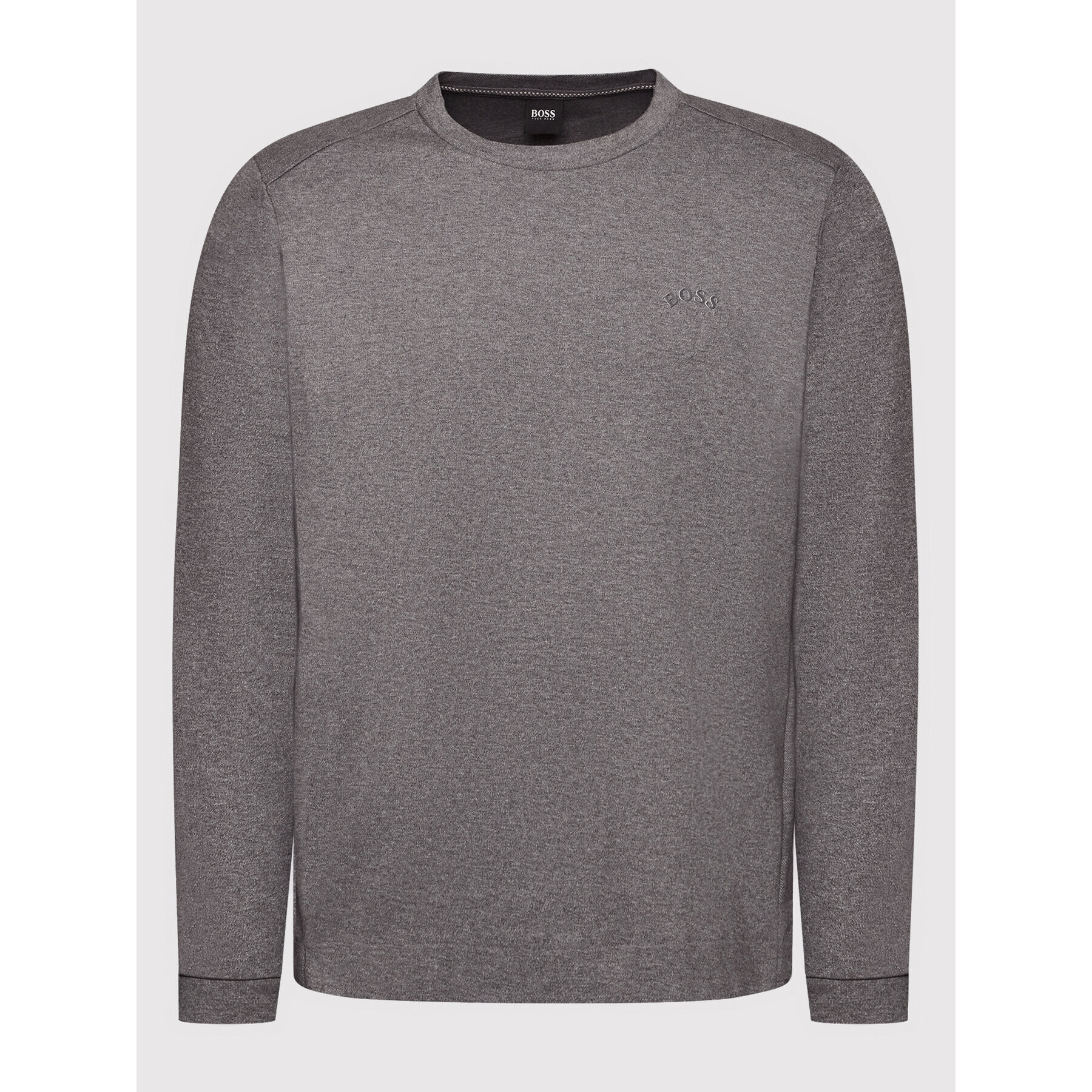 Boss Суитшърт Salbo 50455074 Сив Regular Fit - Pepit.bg