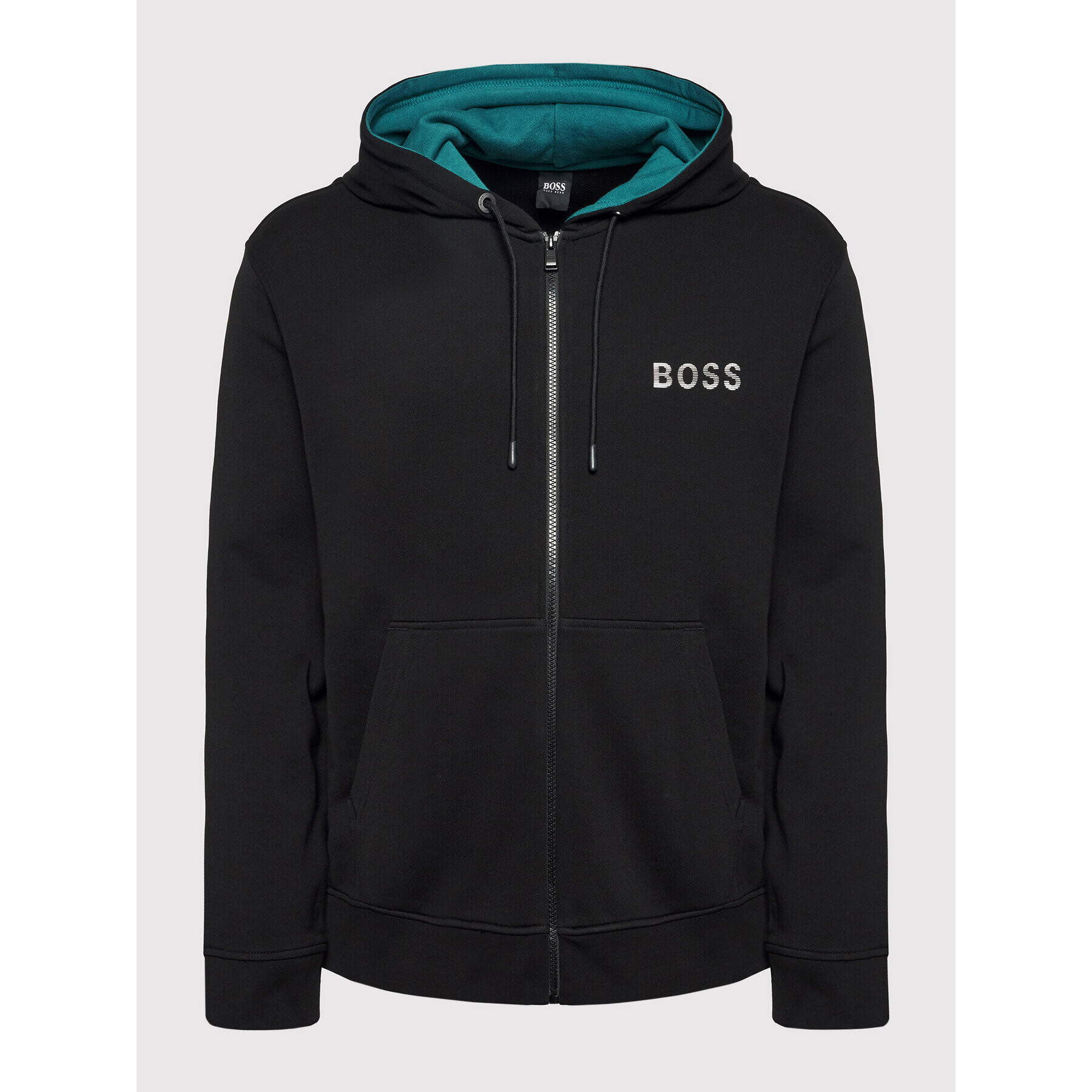 Boss Суитшърт Sanem_ZA 50472219 Черен Regular Fit - Pepit.bg
