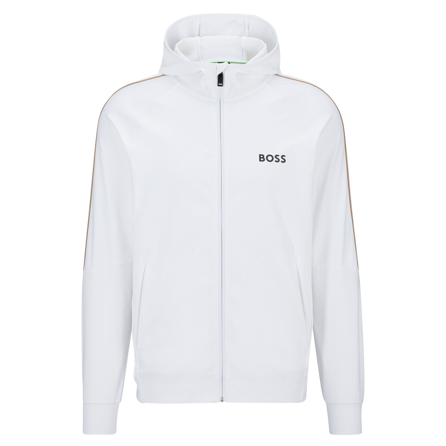 Boss Суитшърт Sicon 50504552 Бял Regular Fit - Pepit.bg