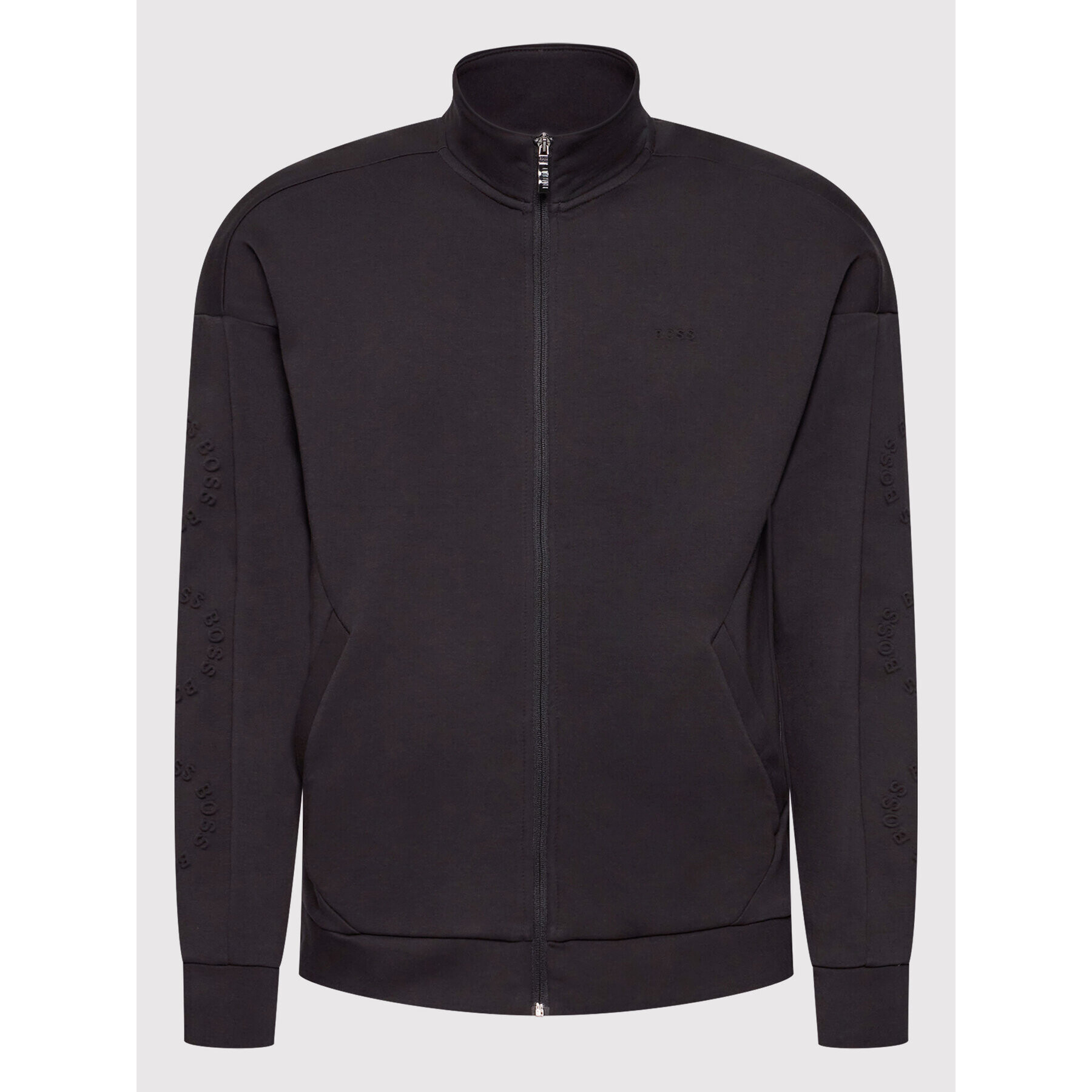 Boss Суитшърт Skaz Circle 50456467 Черен Regular Fit - Pepit.bg