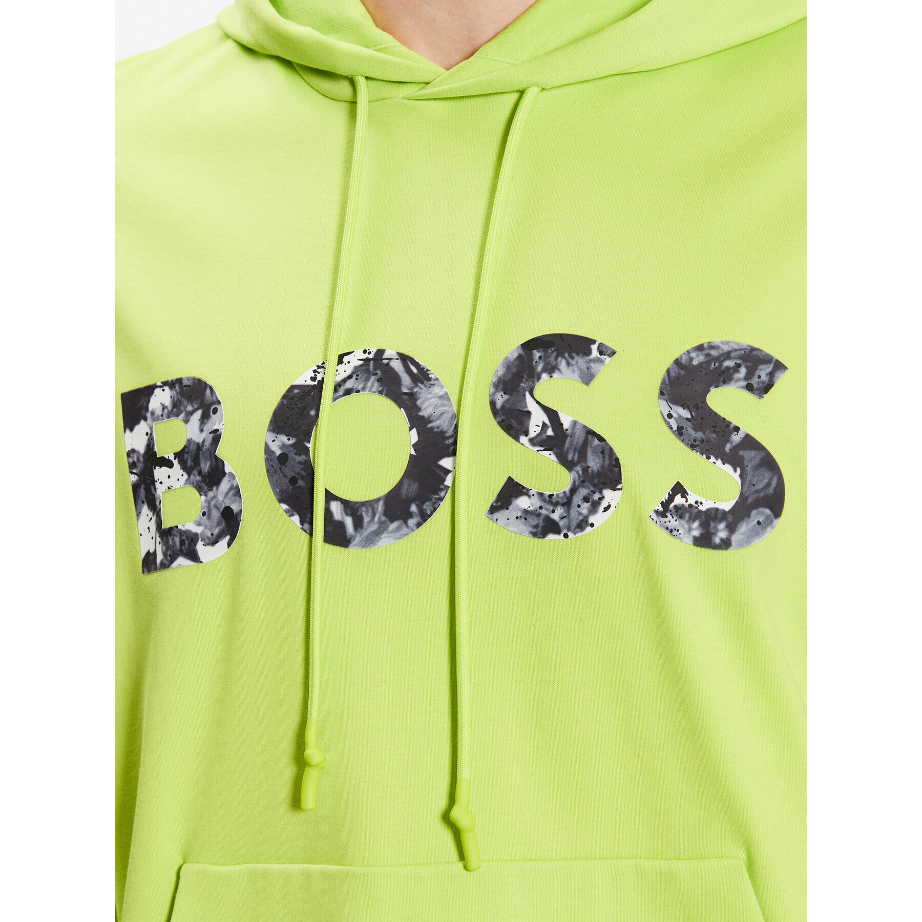 Boss Суитшърт Soody Lotus 50489152 Зелен Relaxed Fit - Pepit.bg